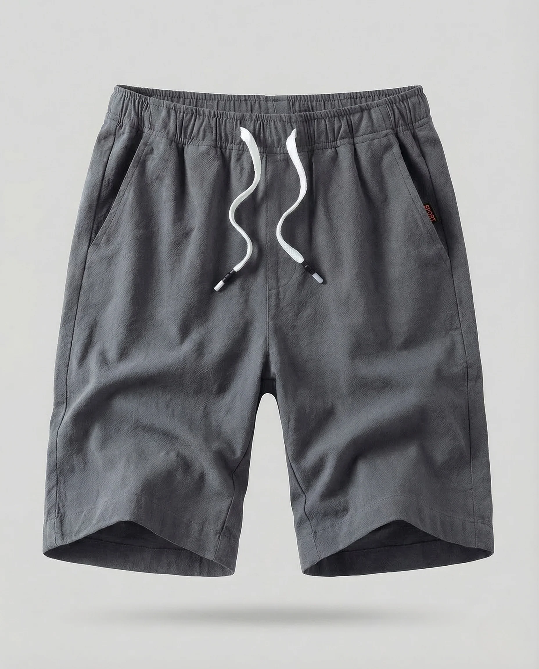Herren Bermuda Baumwollmix Elastikbund - Image 8