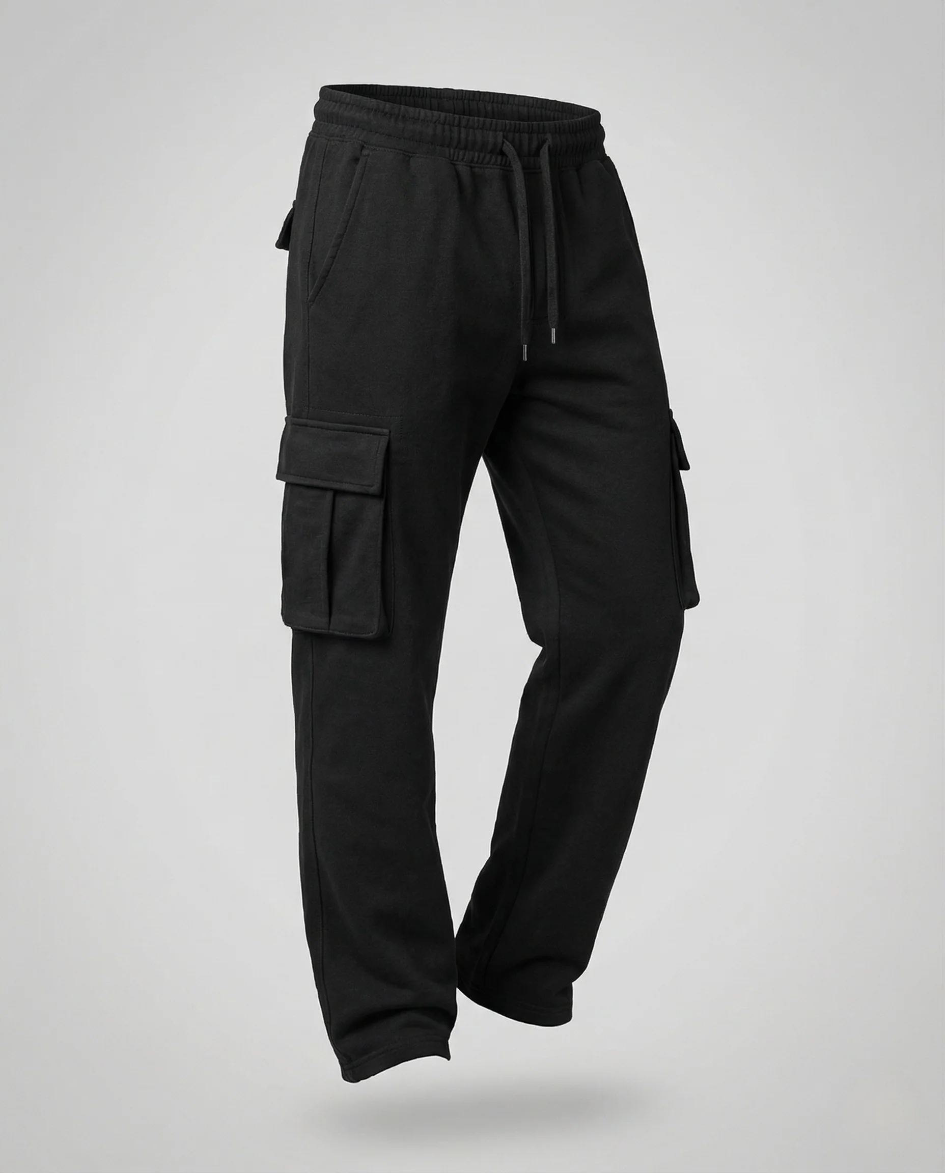 Herren Cargo Jogginghose Elastikbund - Image 5