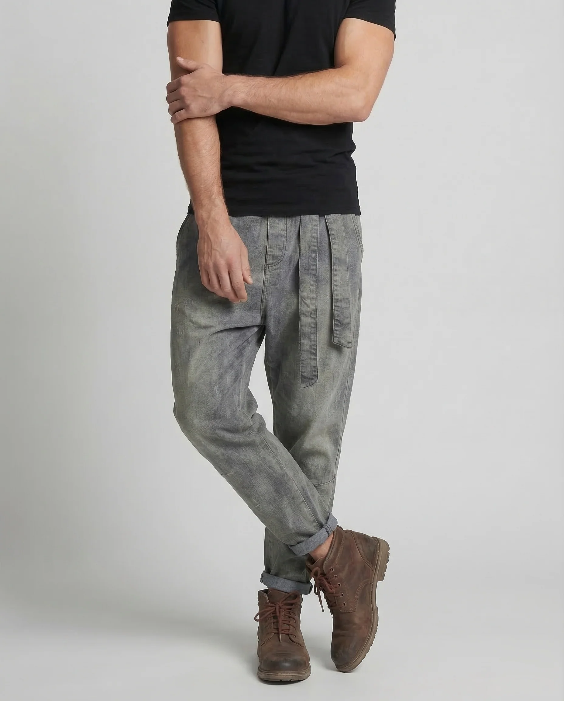 Herren Haremshose Denim - Image 2