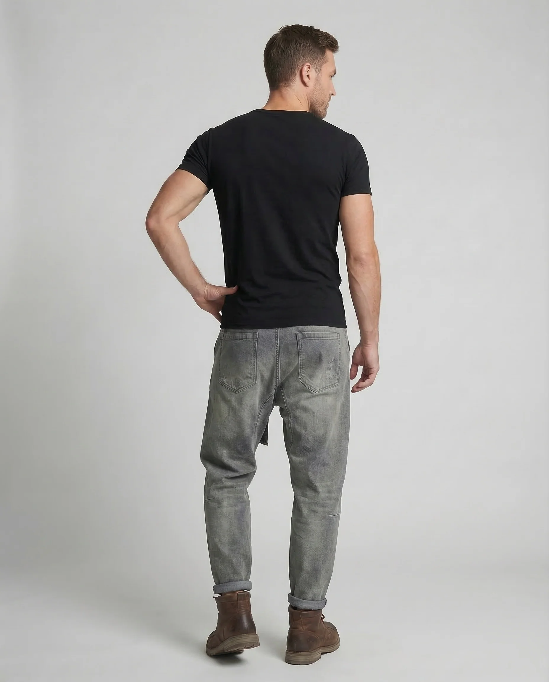 Herren Haremshose Denim - Image 3