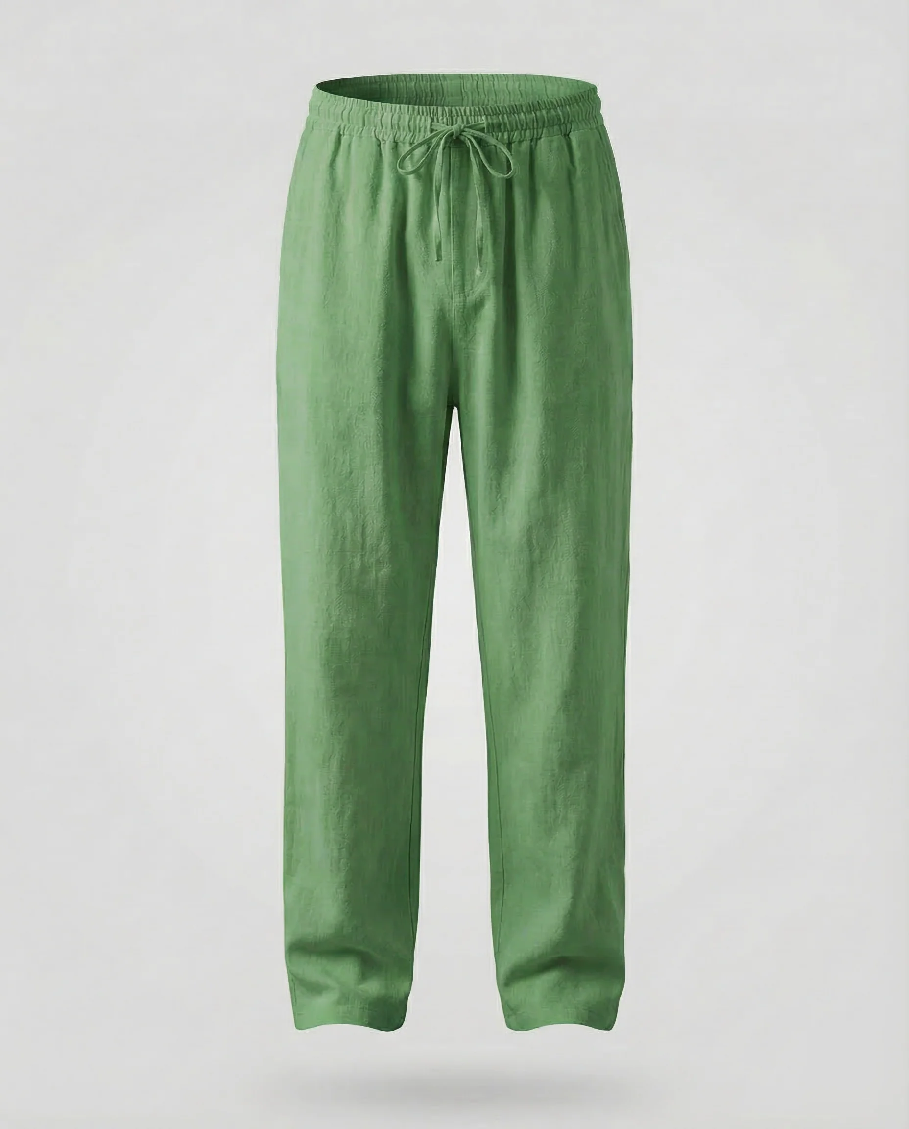 Herren Leinenhose Sommer Weit - Image 11