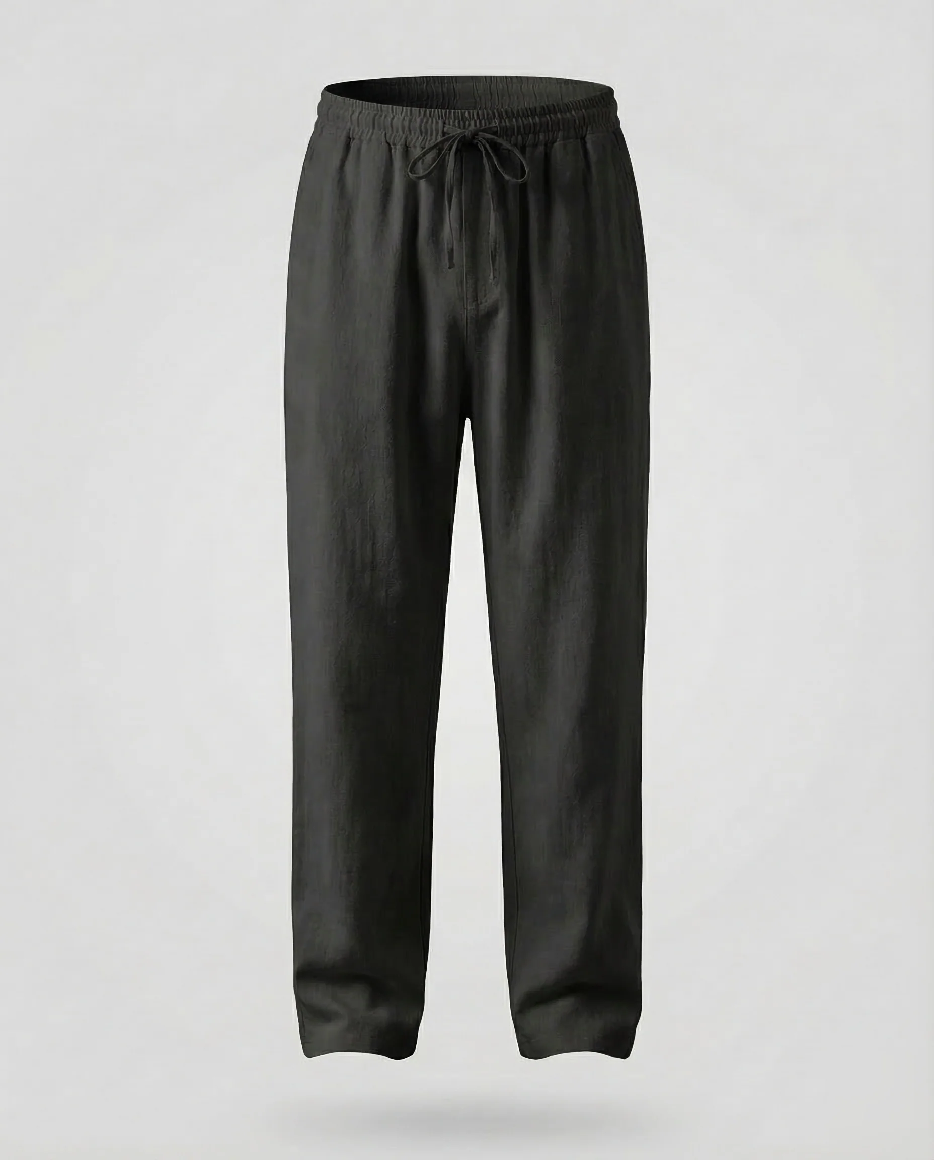 Herren Leinenhose Sommer Weit - Image 6