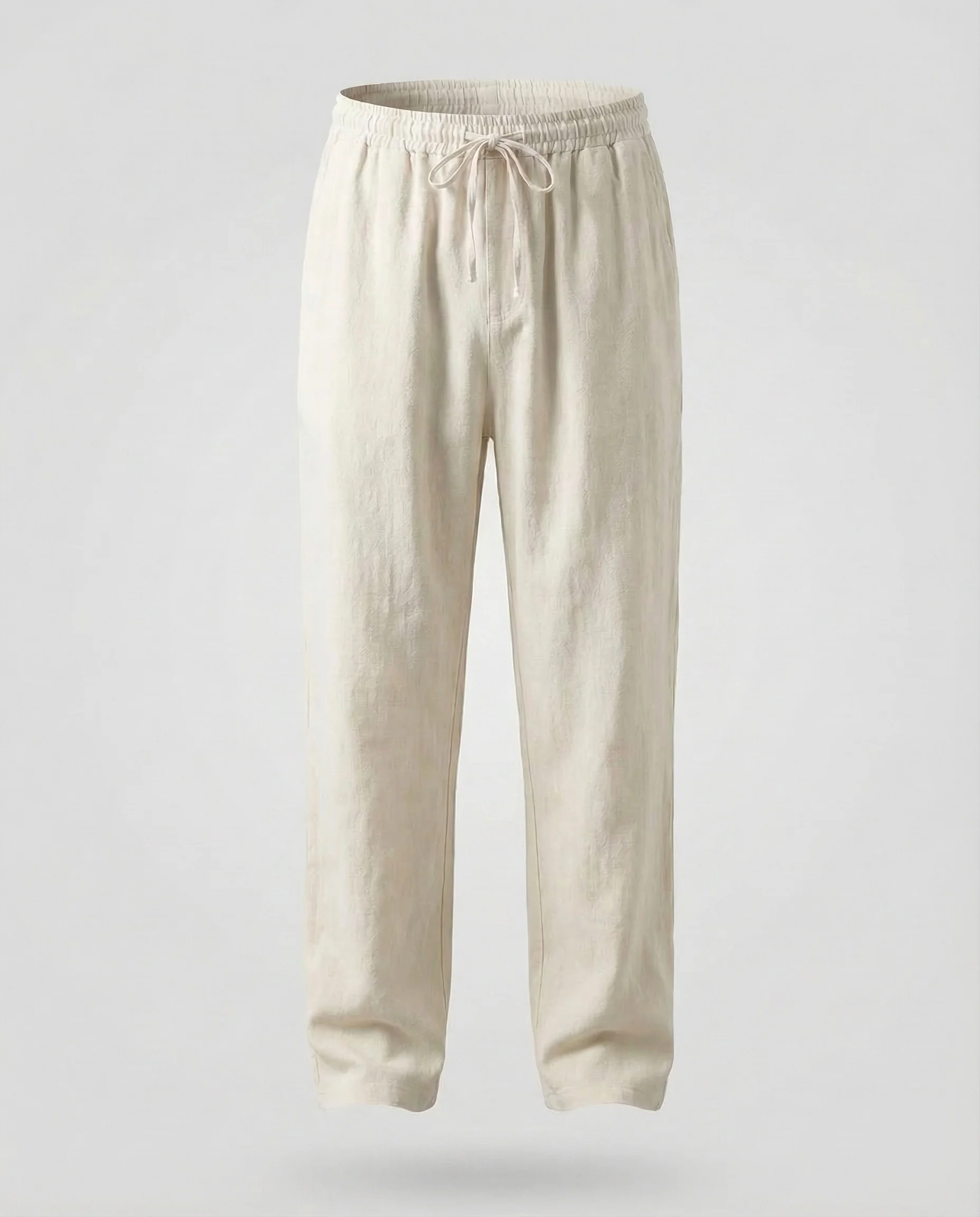 Herren Leinenhose Sommer Weit - Image 8