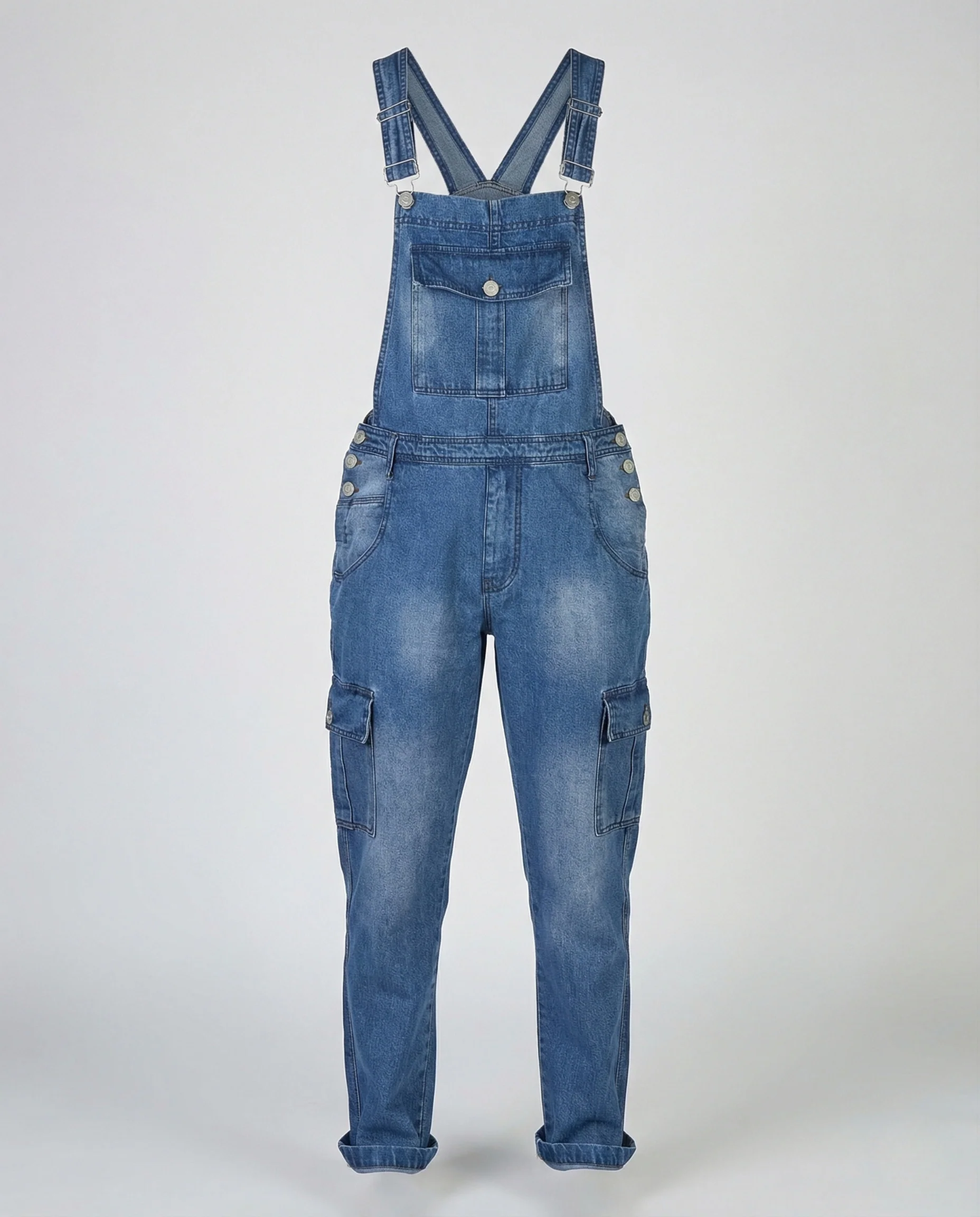 Herren Carpenter Latzhose mit Mehrfachtaschen - Image 4