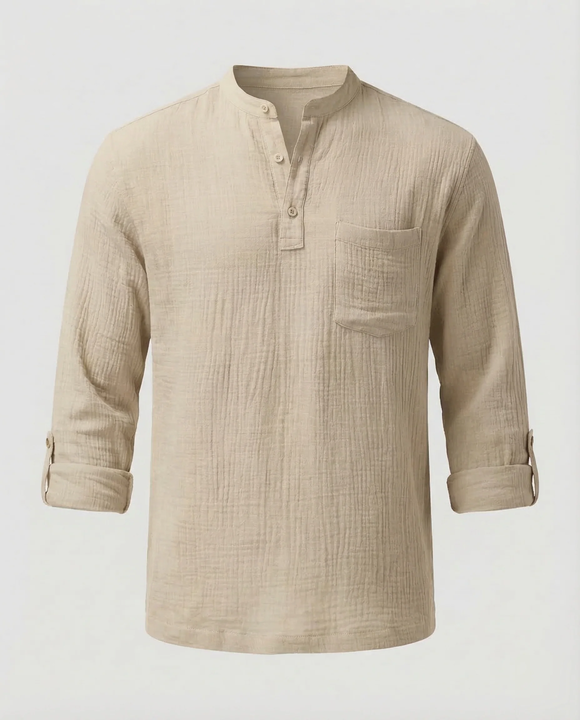 Herren Langarmshirt Baumwolle - Image 11