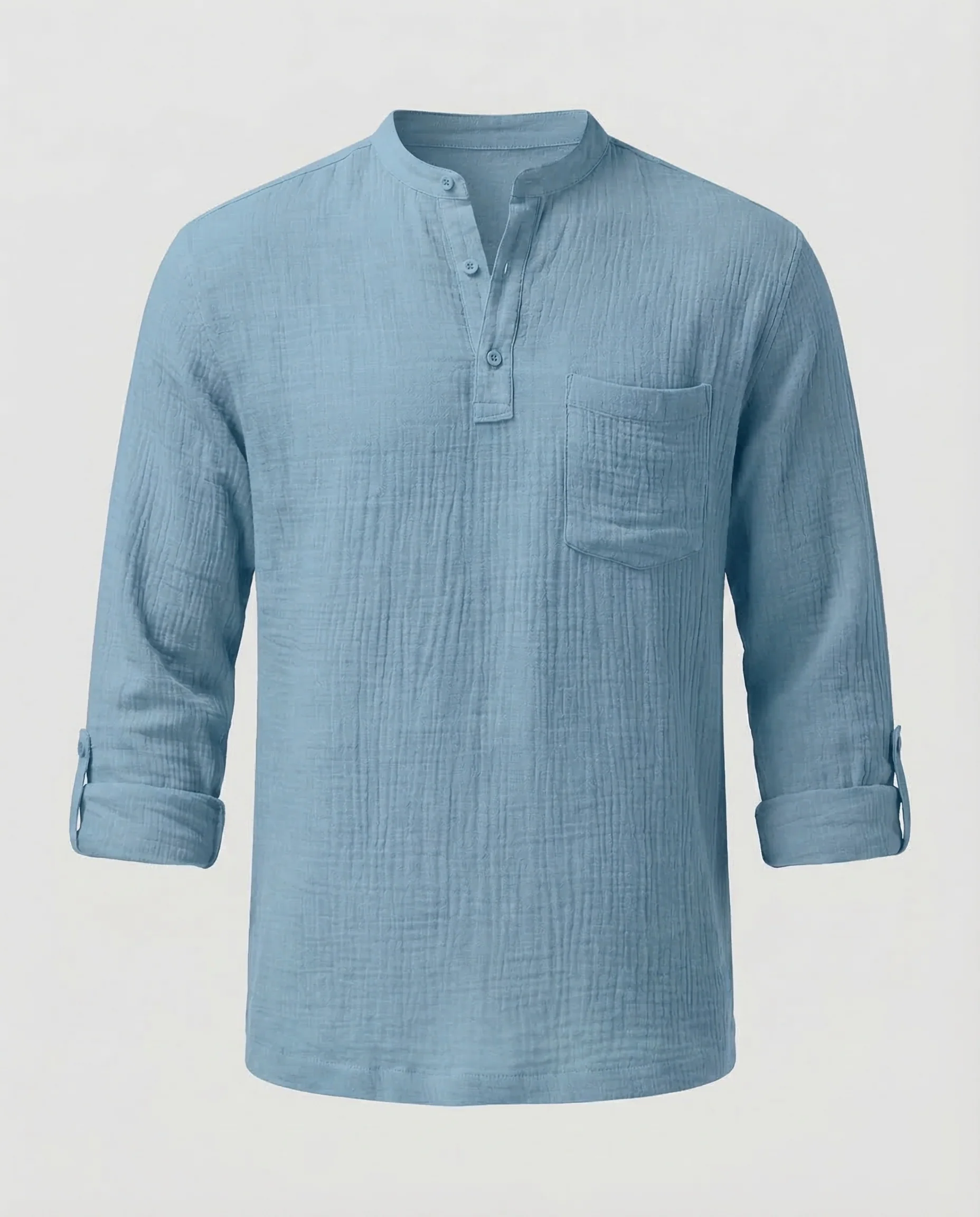 Herren Langarmshirt Baumwolle - Image 7
