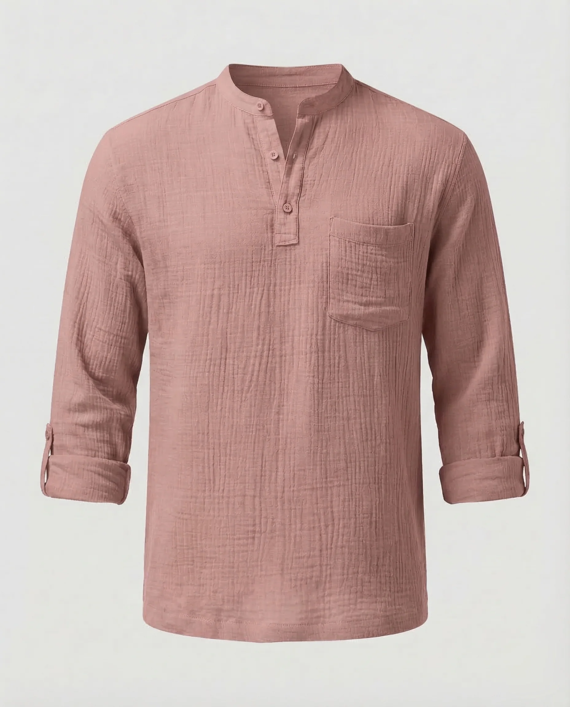 Herren Langarmshirt Baumwolle - Image 9
