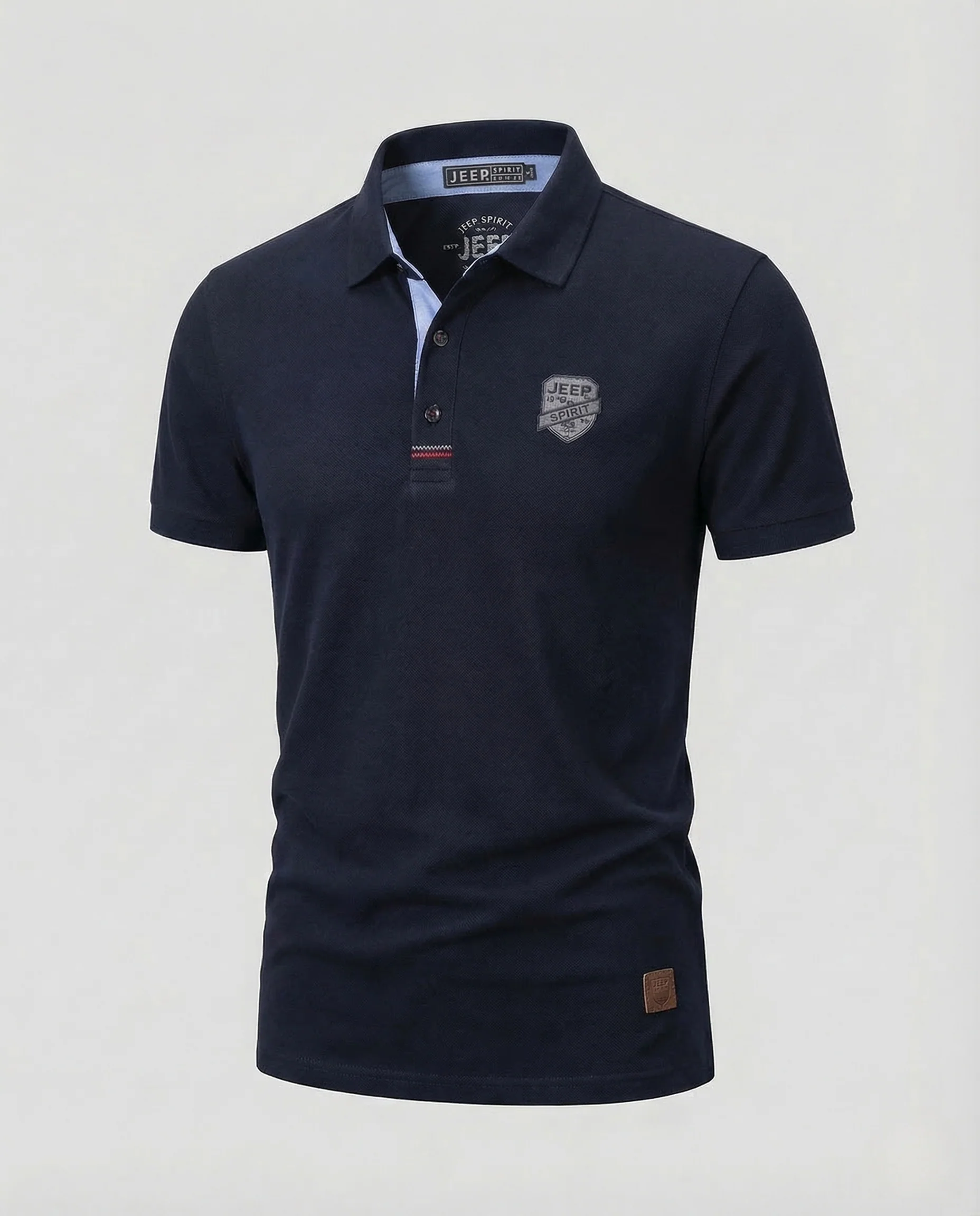 Herren Polo Piqué Kontrastkragen - Image 6
