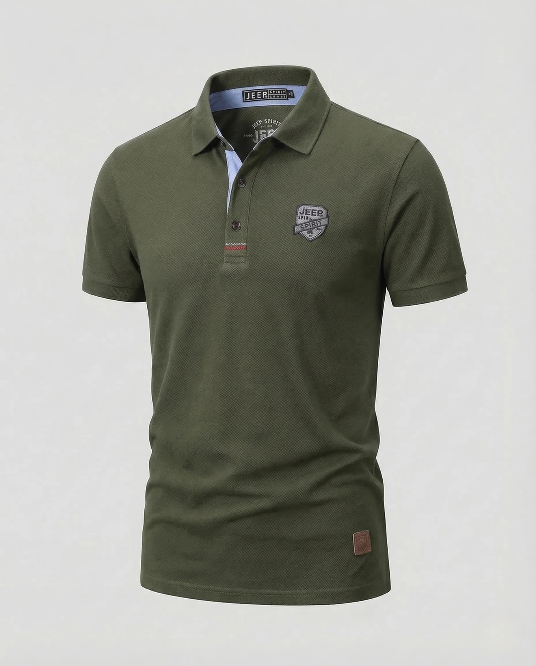 Herren Polo Piqué Kontrastkragen - Image 9