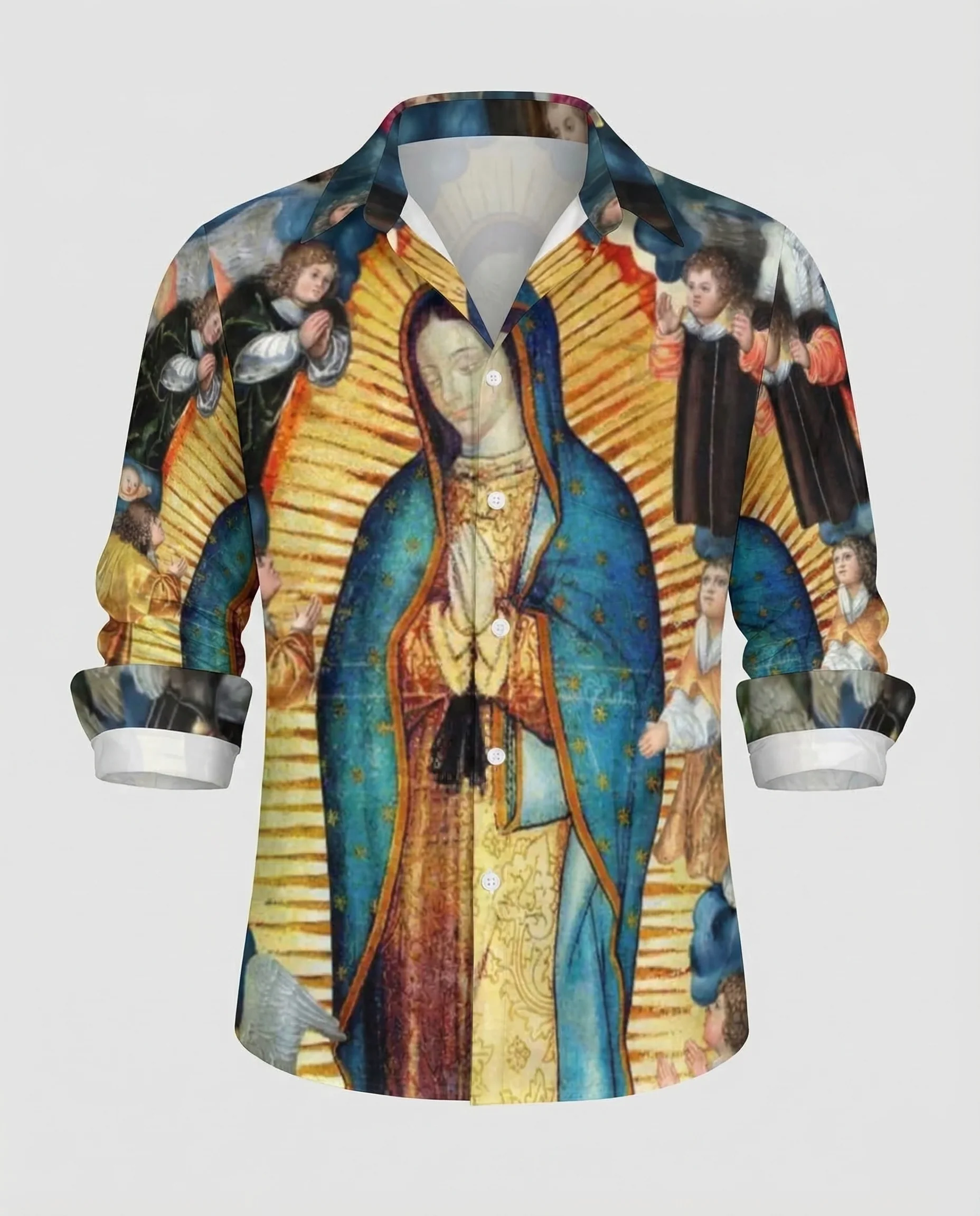 Herren Hemd Print Motiv - Image 5