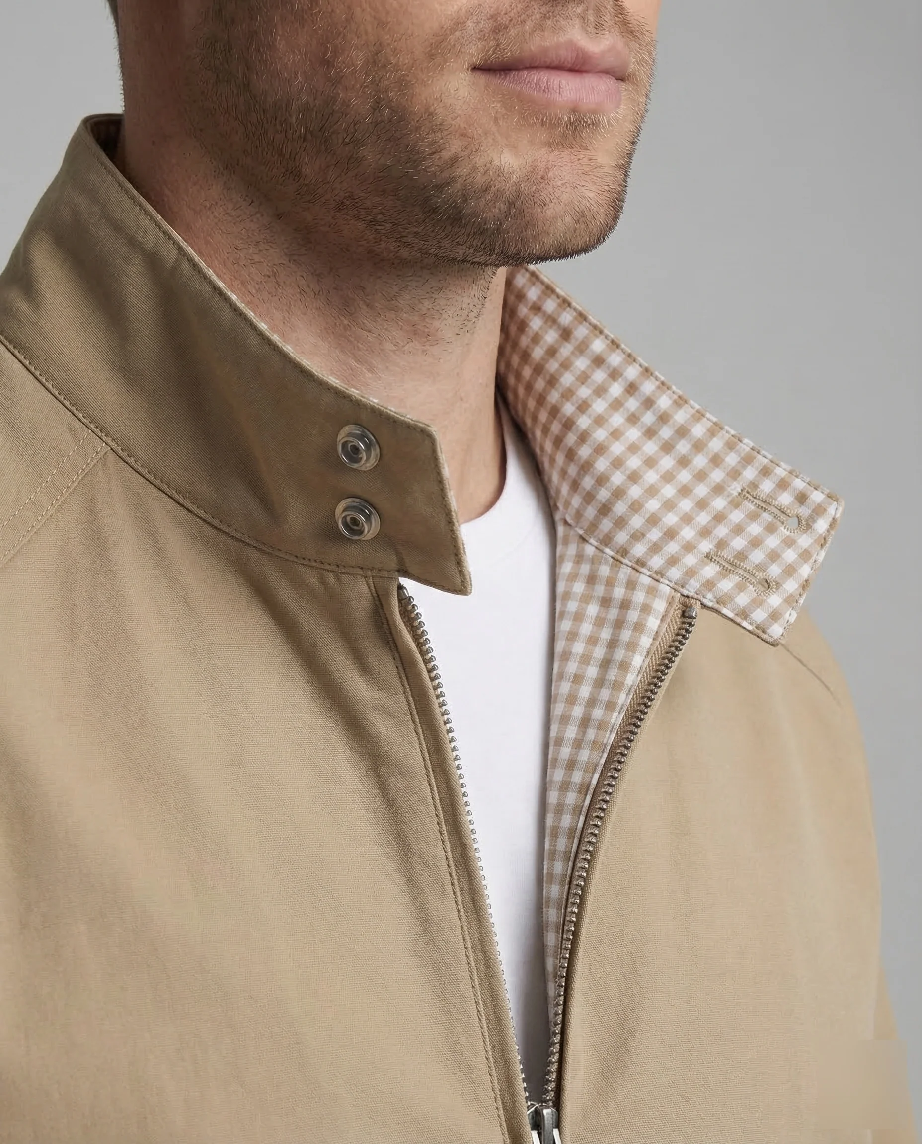 Herren Bomberjacke Baumwolle - Image 3