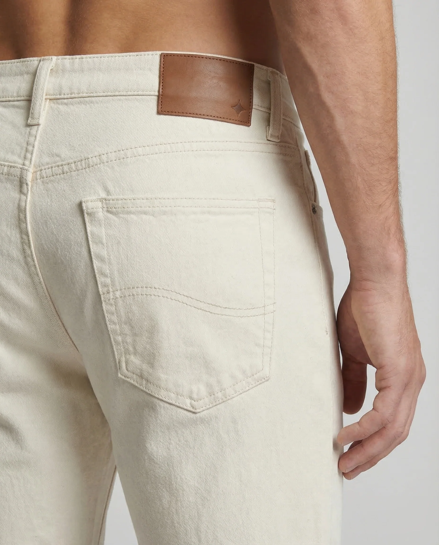 Herren Chinohose Baumwolle Gerade - Image 3