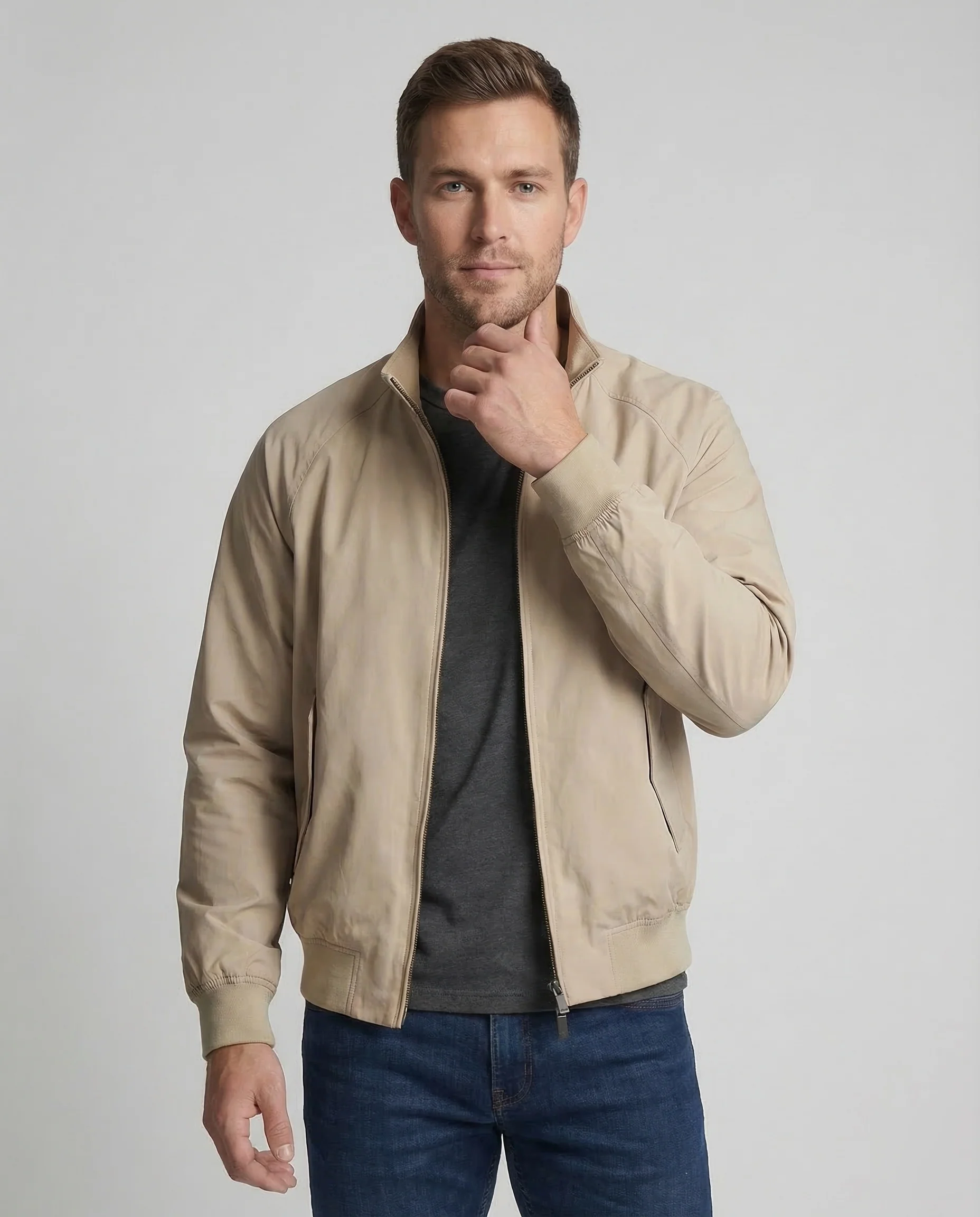 Herren Blousonjacke Leicht - Image 2