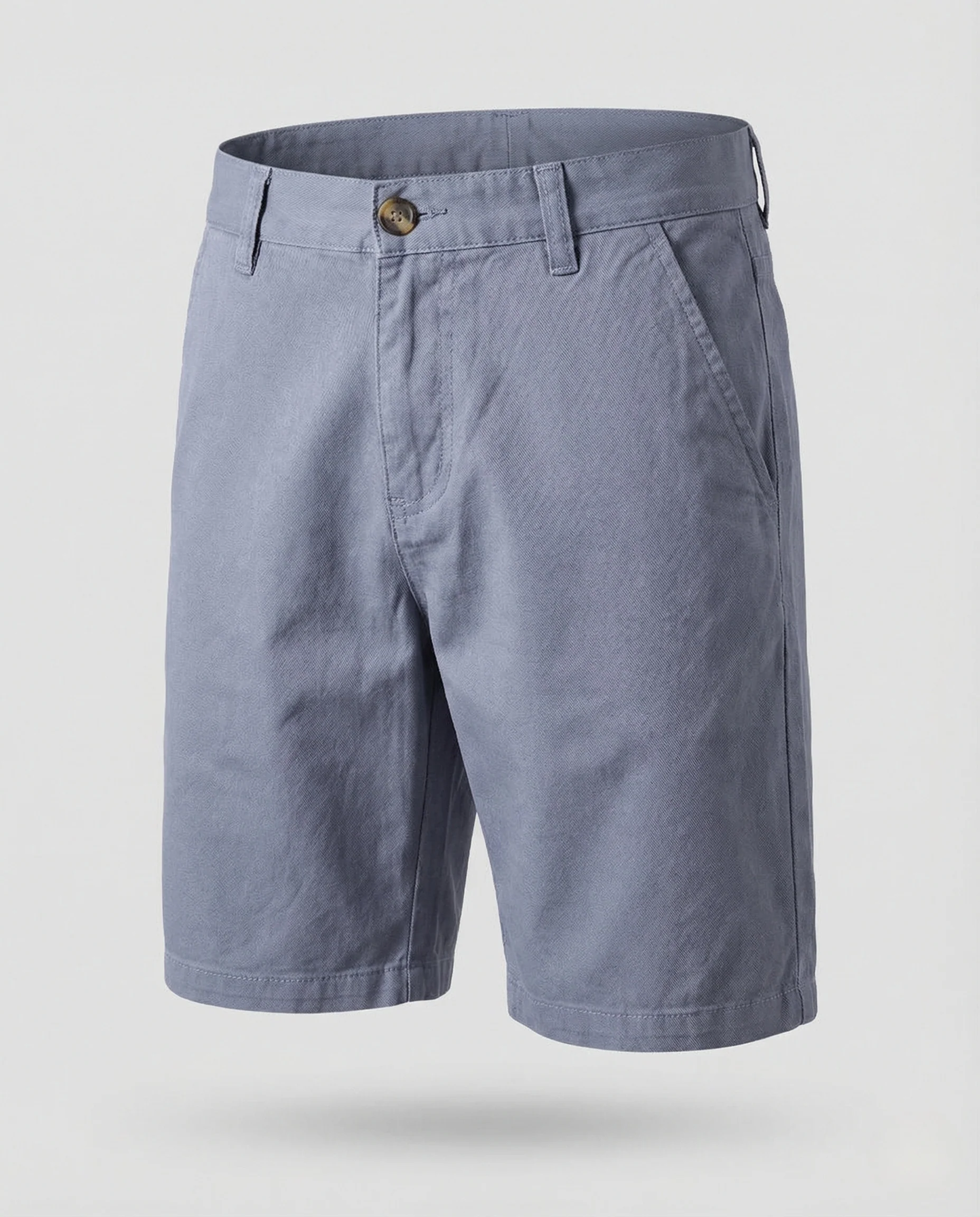 Herren Chino Bermuda mit Gürtelschlaufen & Eingrifftaschen - Image 6