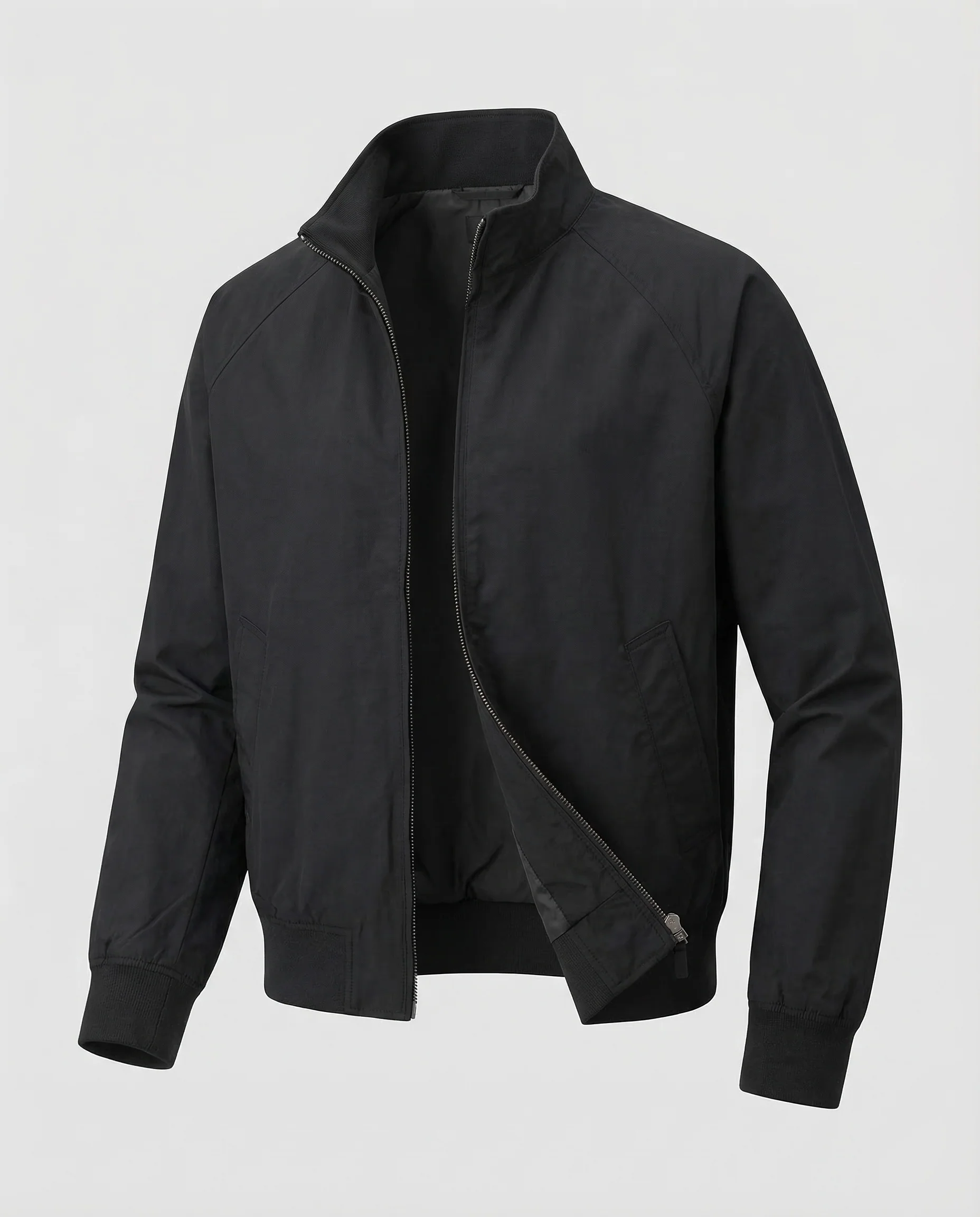 Herren Harringtonjacke Nylon Leicht - Image 5