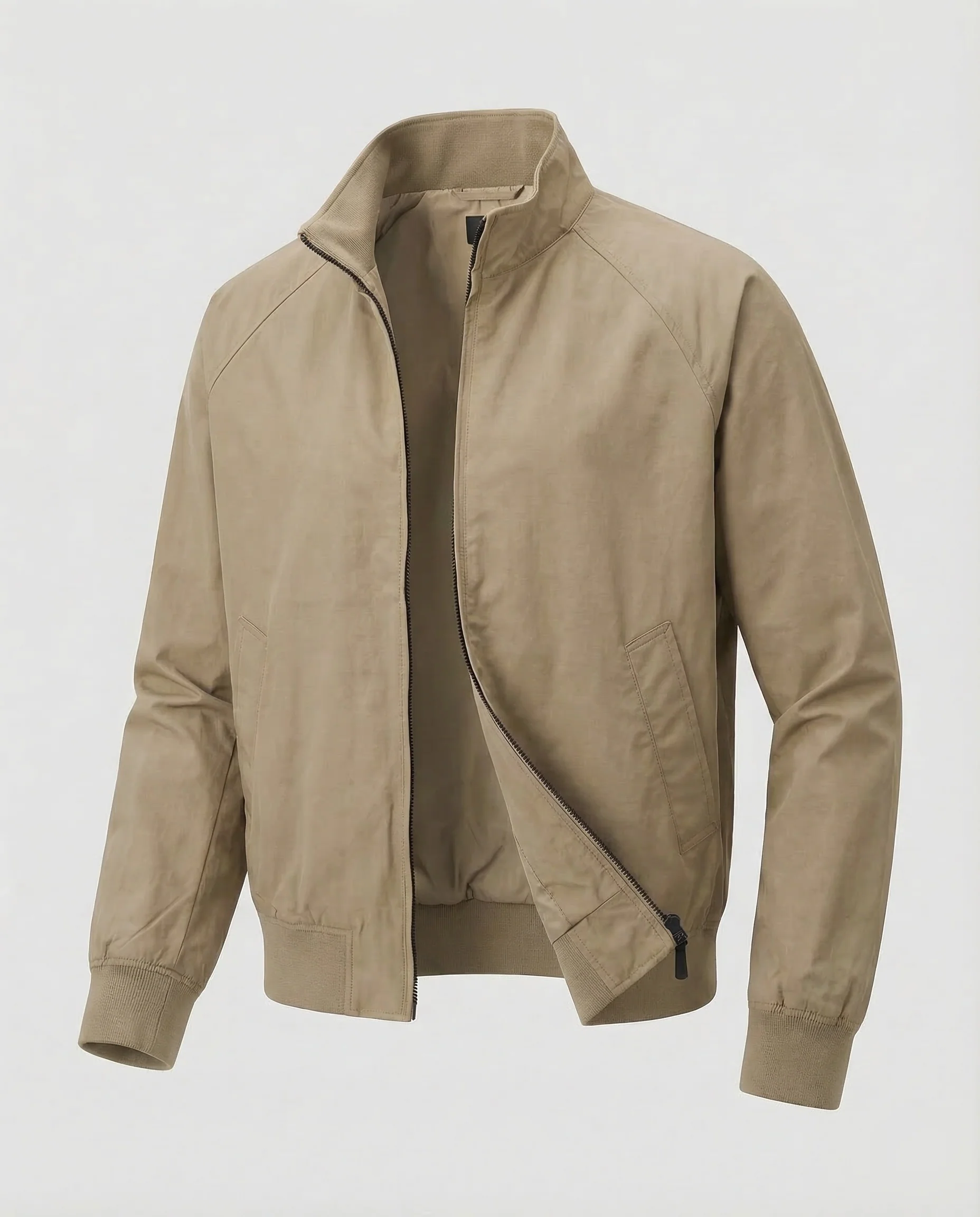 Herren Harringtonjacke Nylon Leicht - Image 6