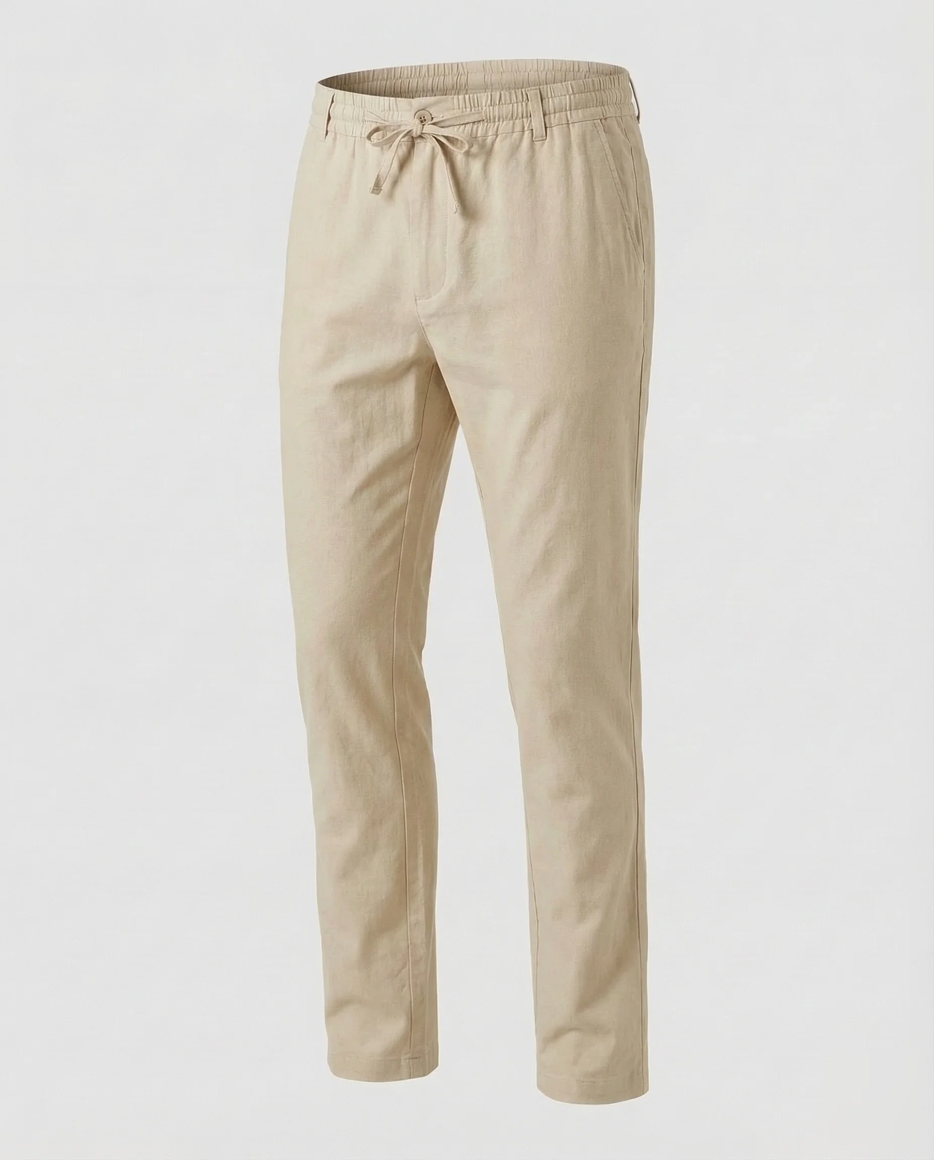 Herren Leinenhose Gerade - Image 6