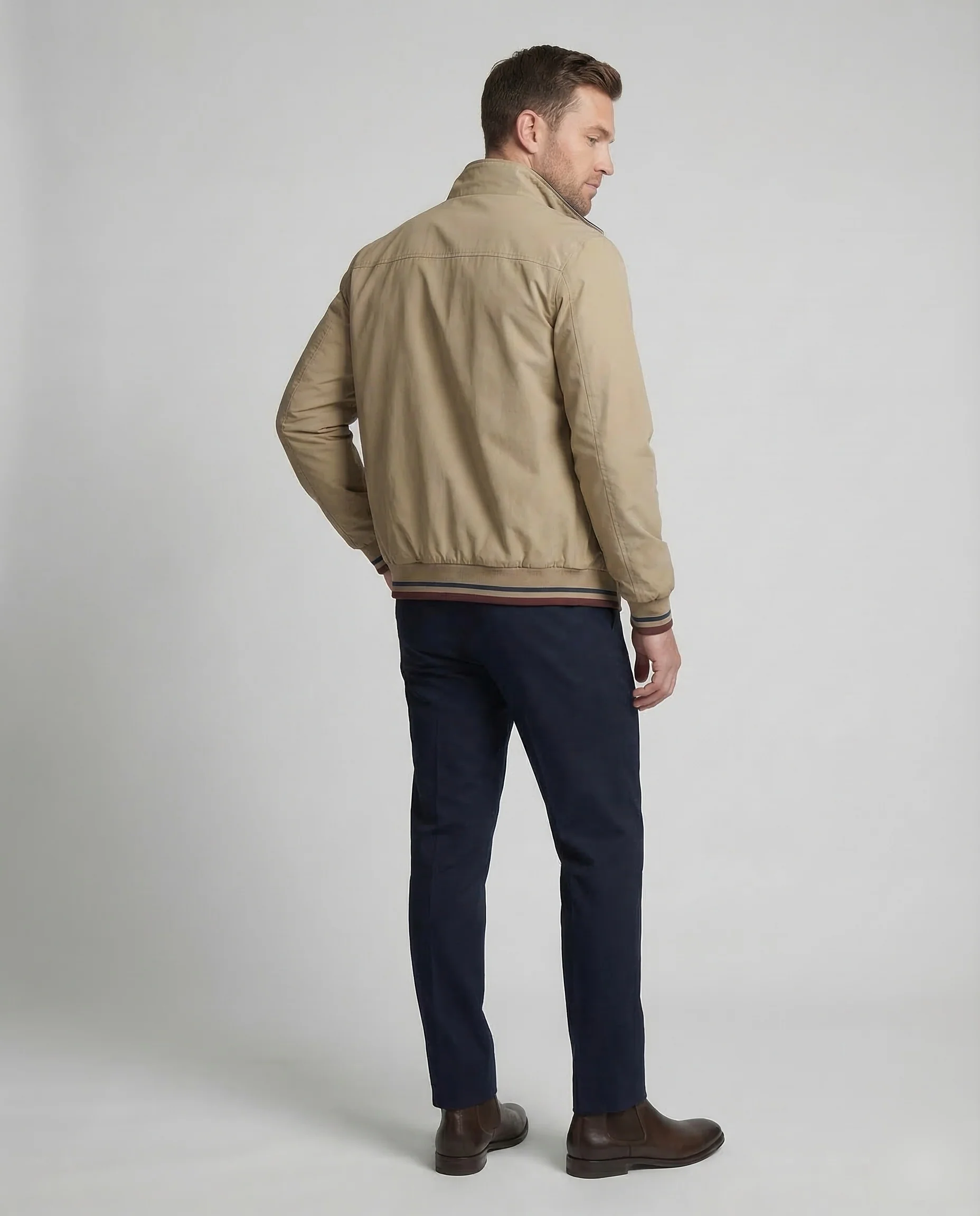 Herren Übergangsjacke Stehkragen - Image 4