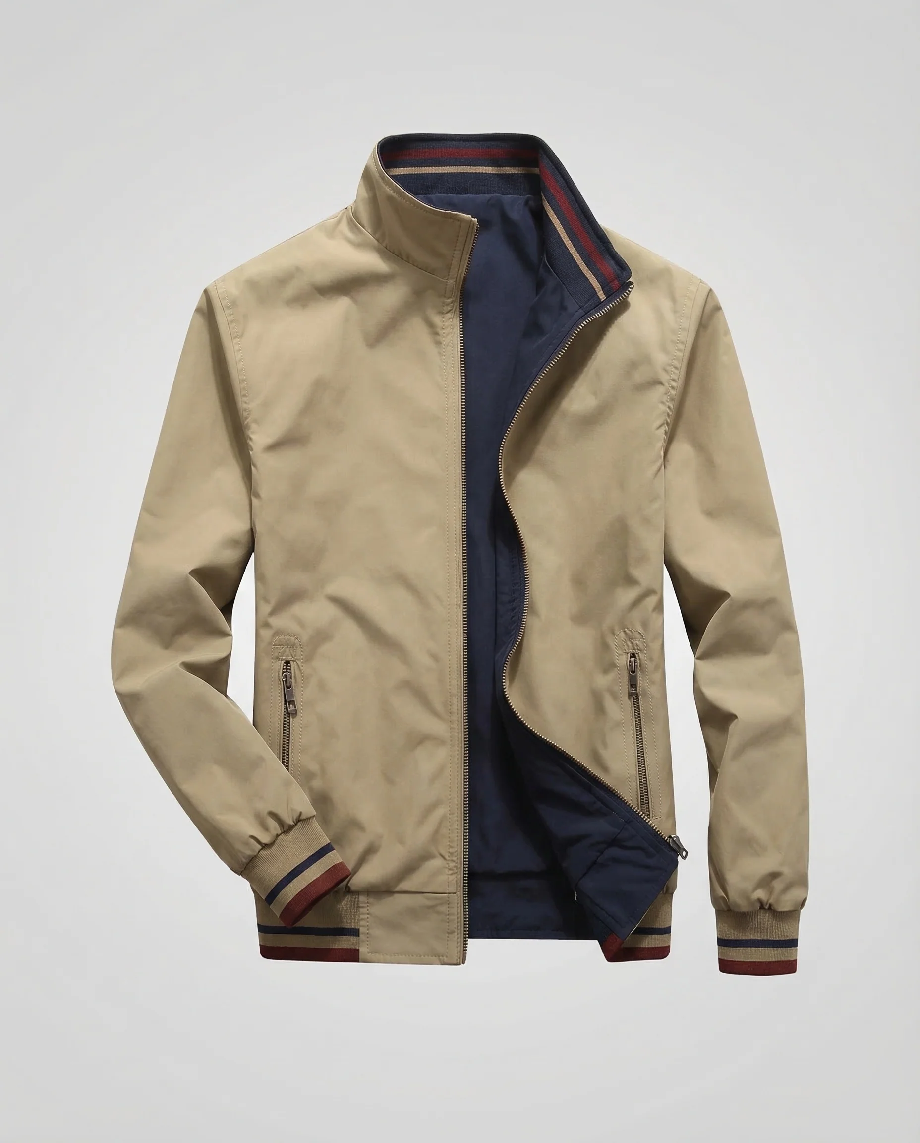 Herren Übergangsjacke Stehkragen - Image 5