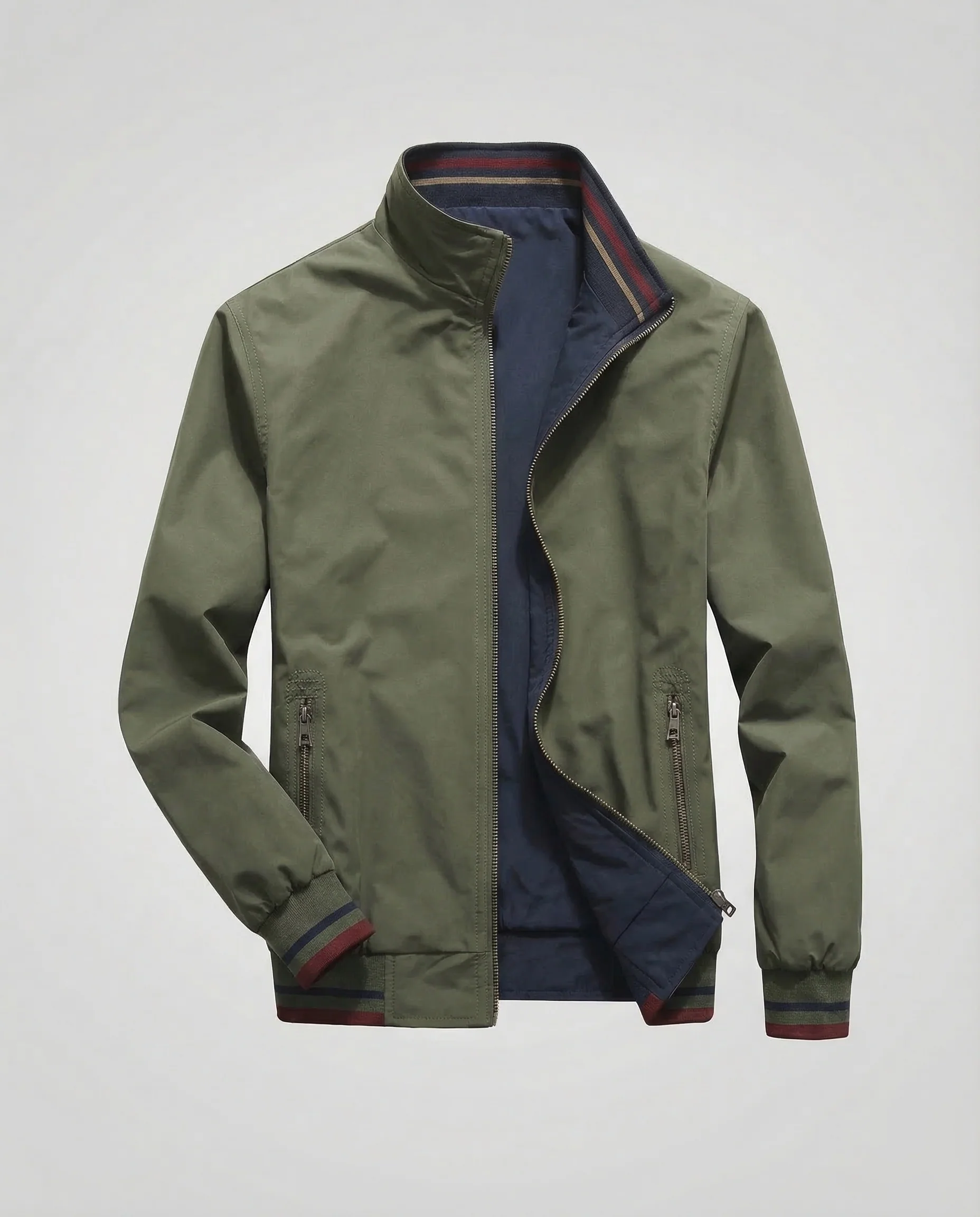Herren Übergangsjacke Stehkragen - Image 7