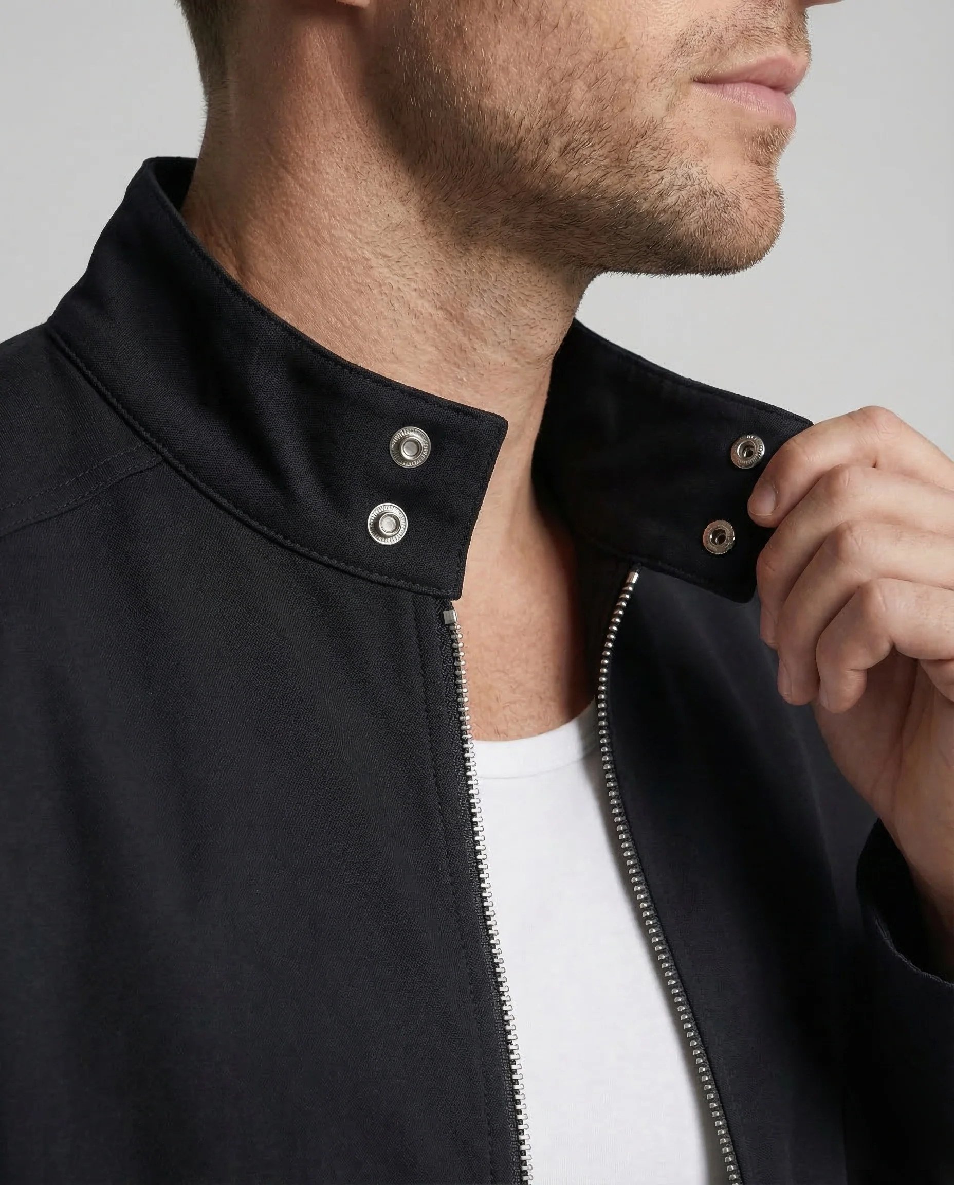 Herren Übergangsjacke Stehkragen - Image 3