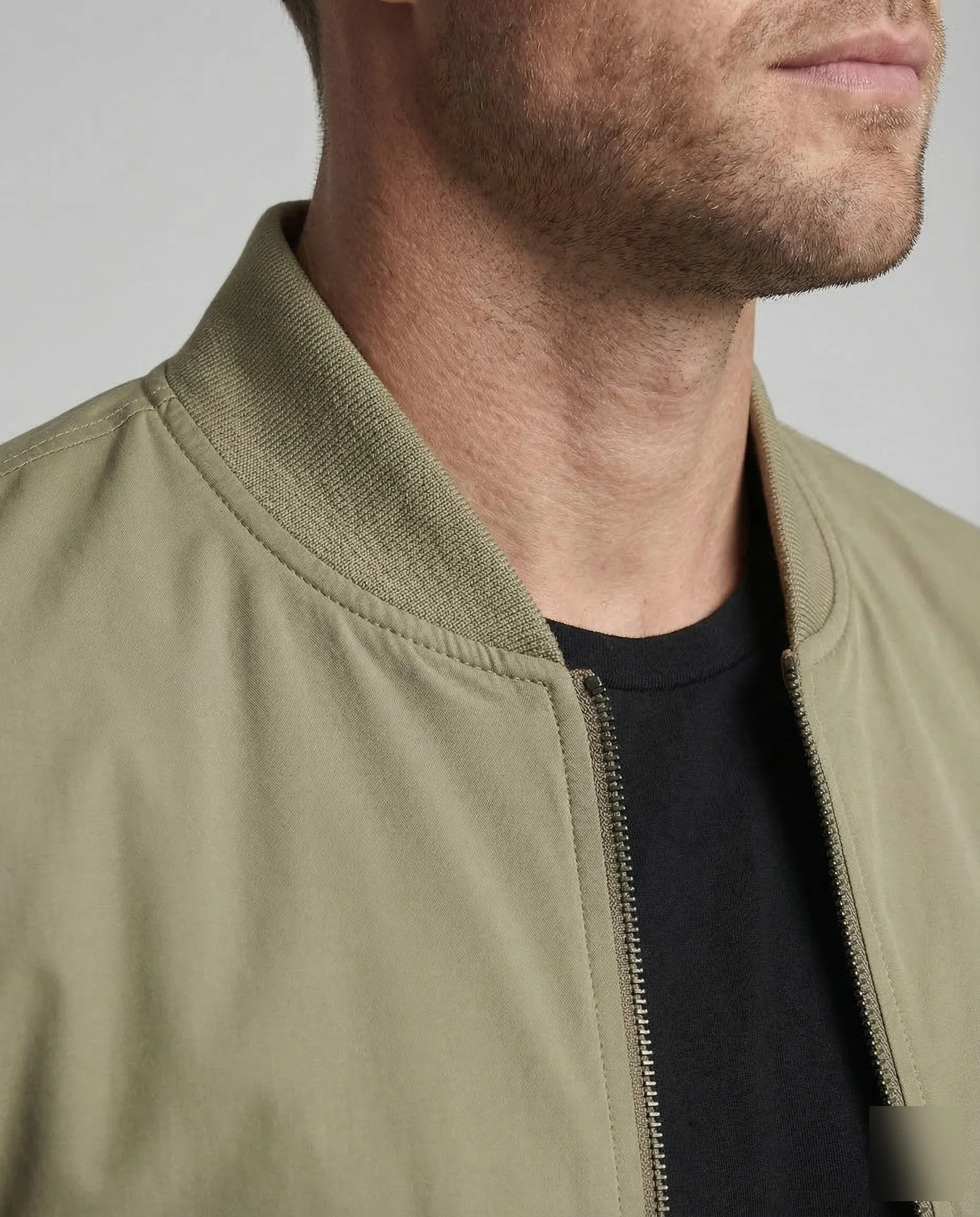 Herren Bomberjacke Wattiert - Image 3