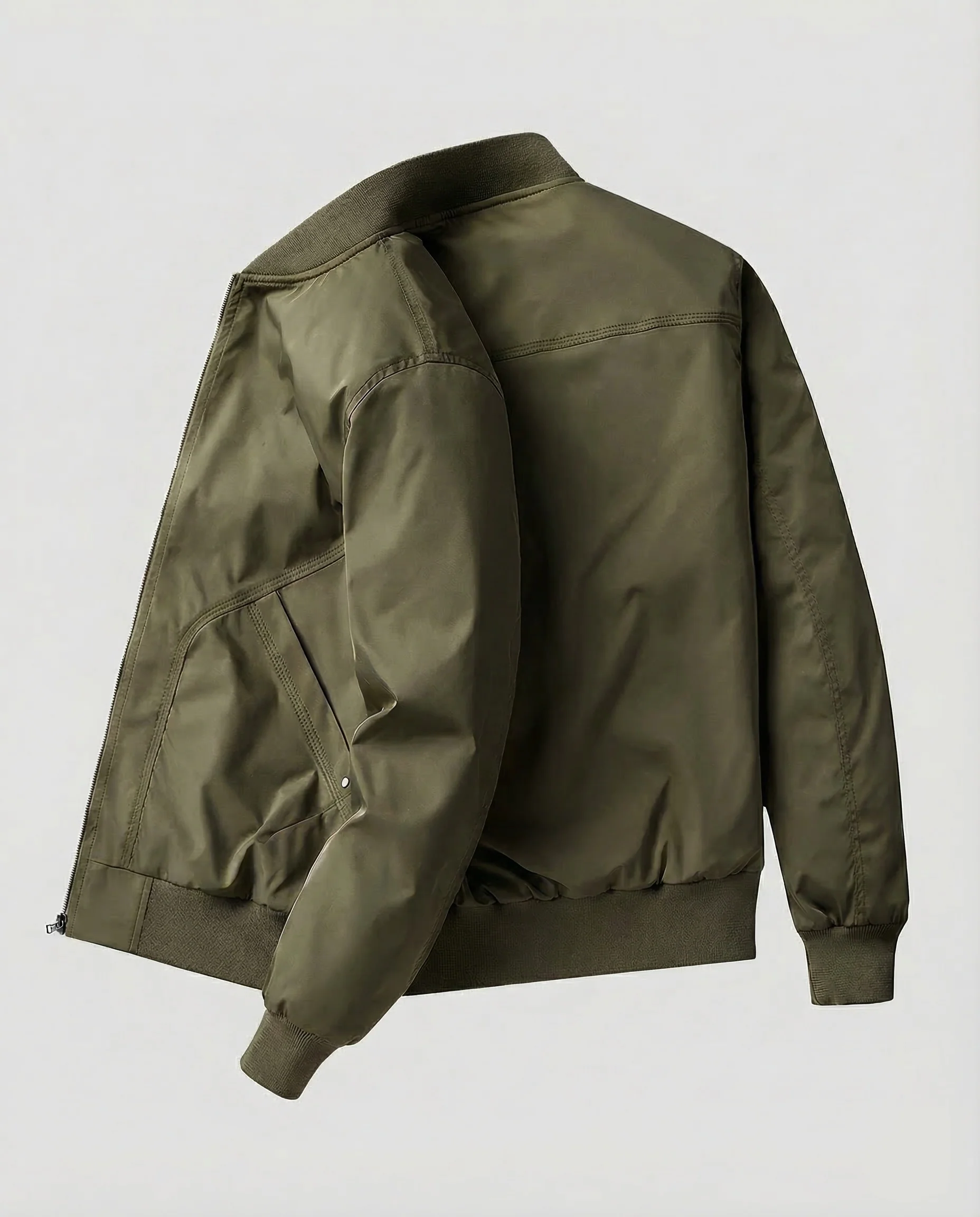 Herren Bomberjacke Wattiert - Image 8