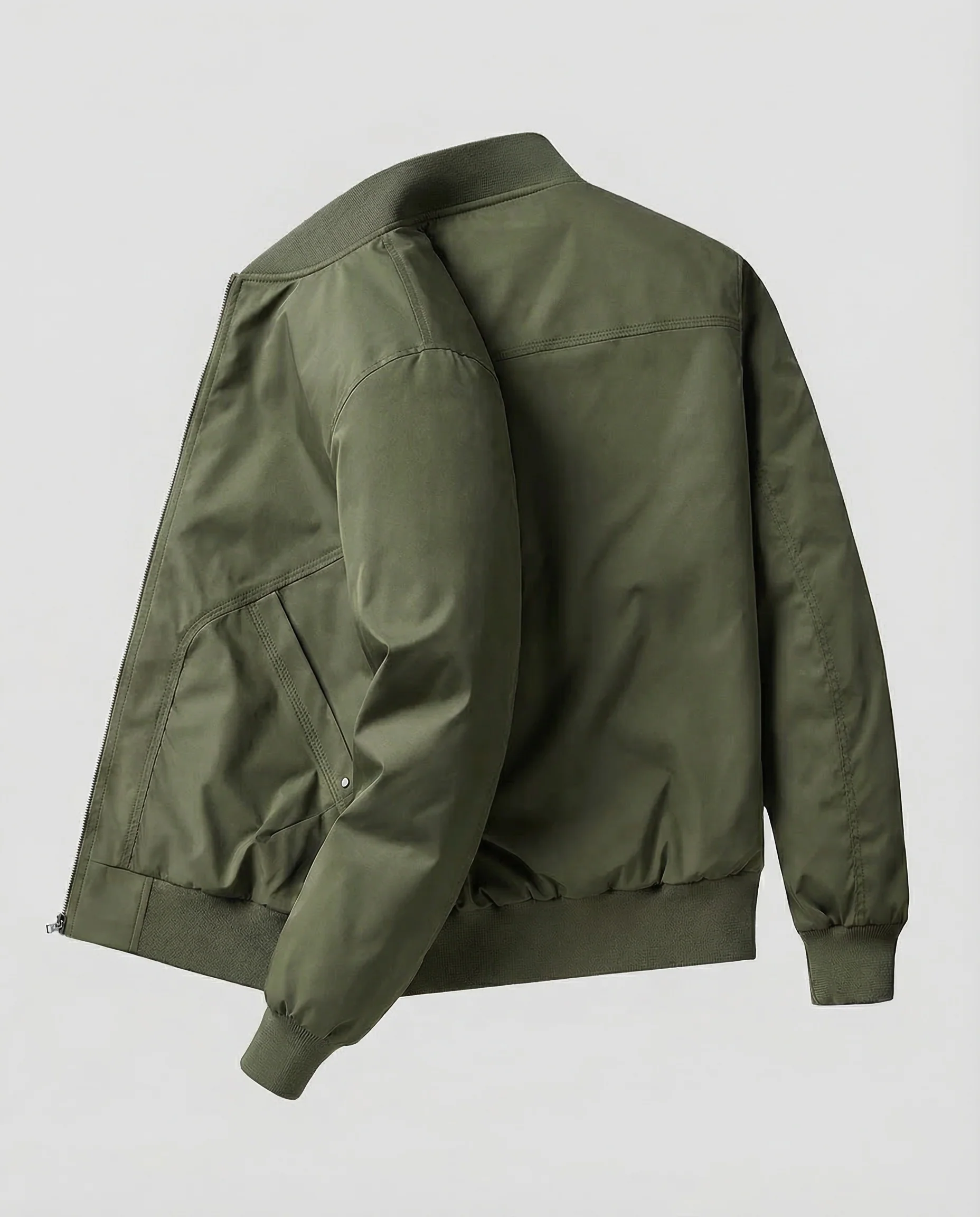 Herren Bomberjacke Wattiert - Image 9