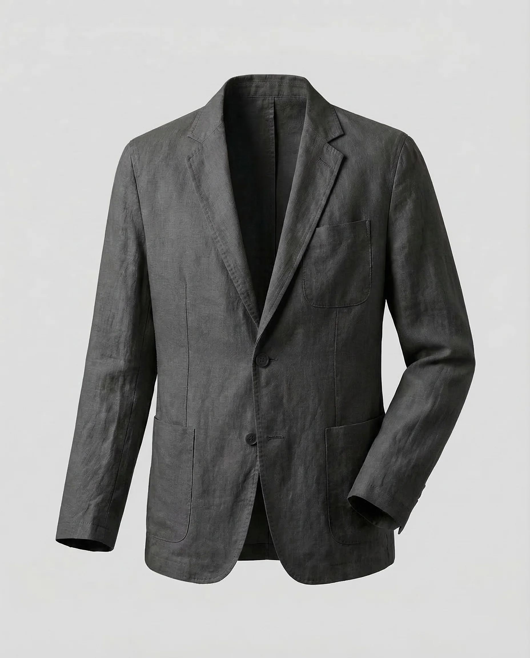 Herren Leinenblazer Casual - Image 8