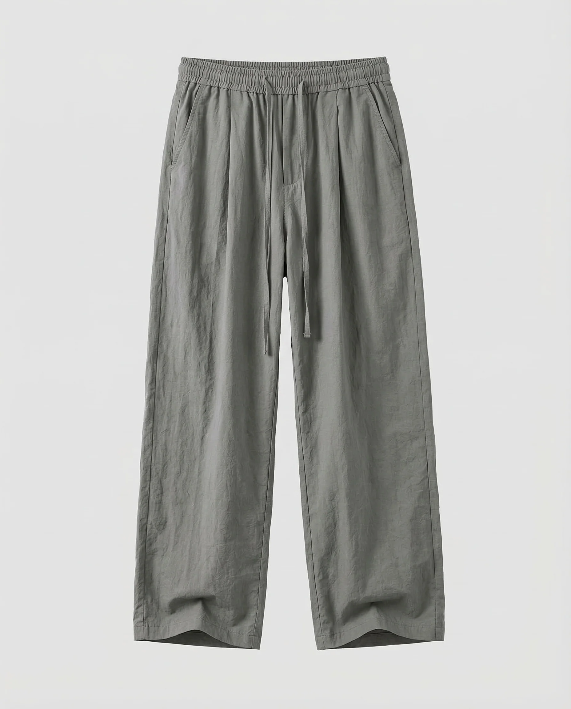 Herren Baumwollhose Knitteroptik - Image 5