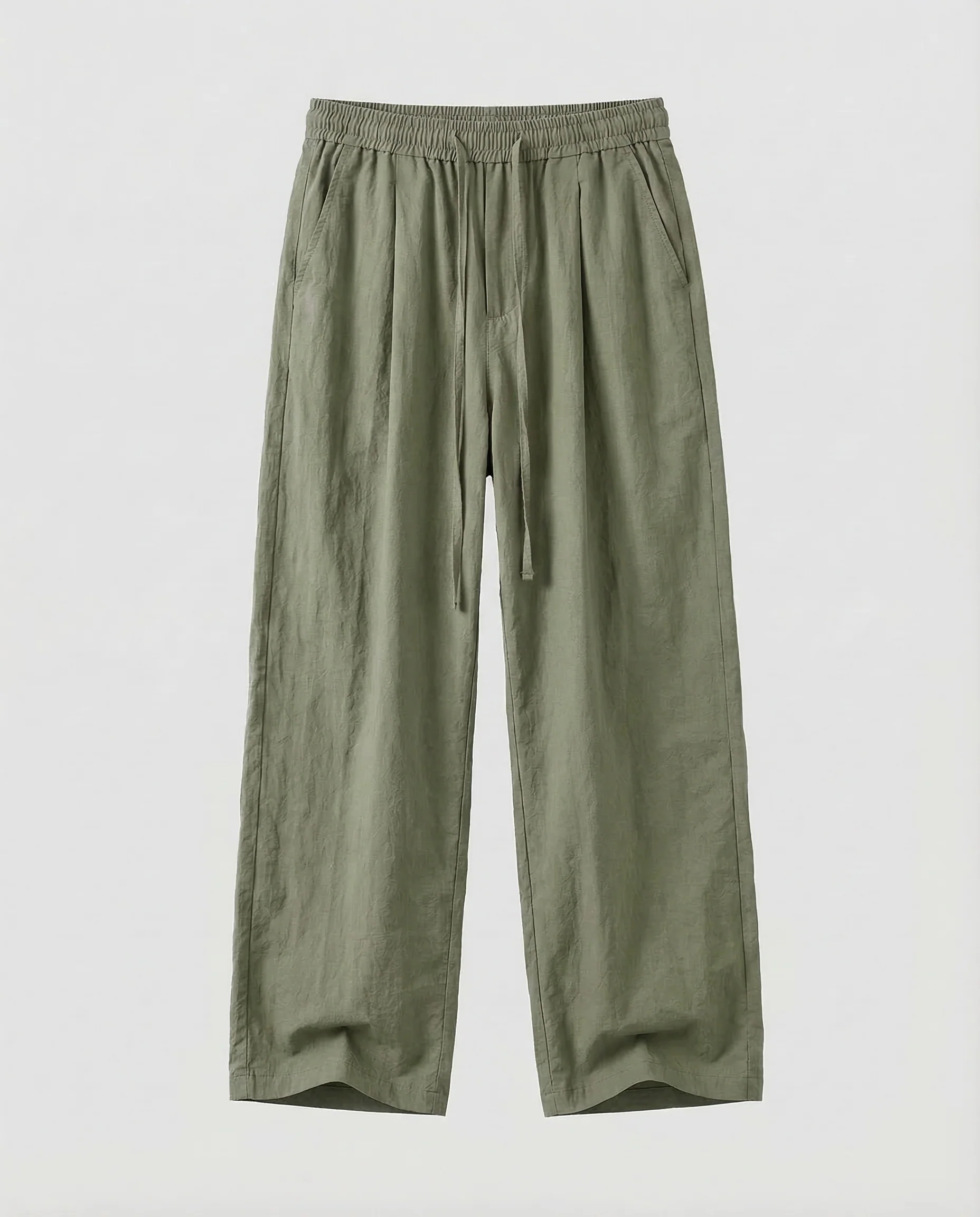 Herren Baumwollhose Knitteroptik - Image 7