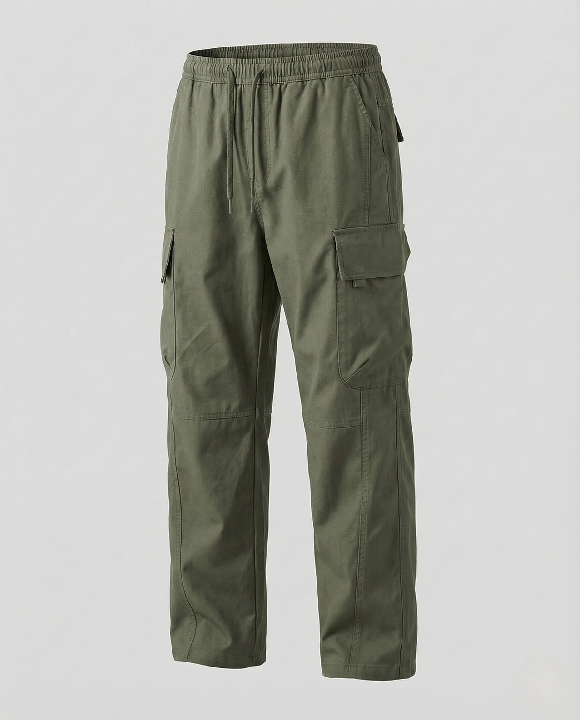 Herren Cargo Hose locker mit Tunnelzug Utility Pants - Image 5
