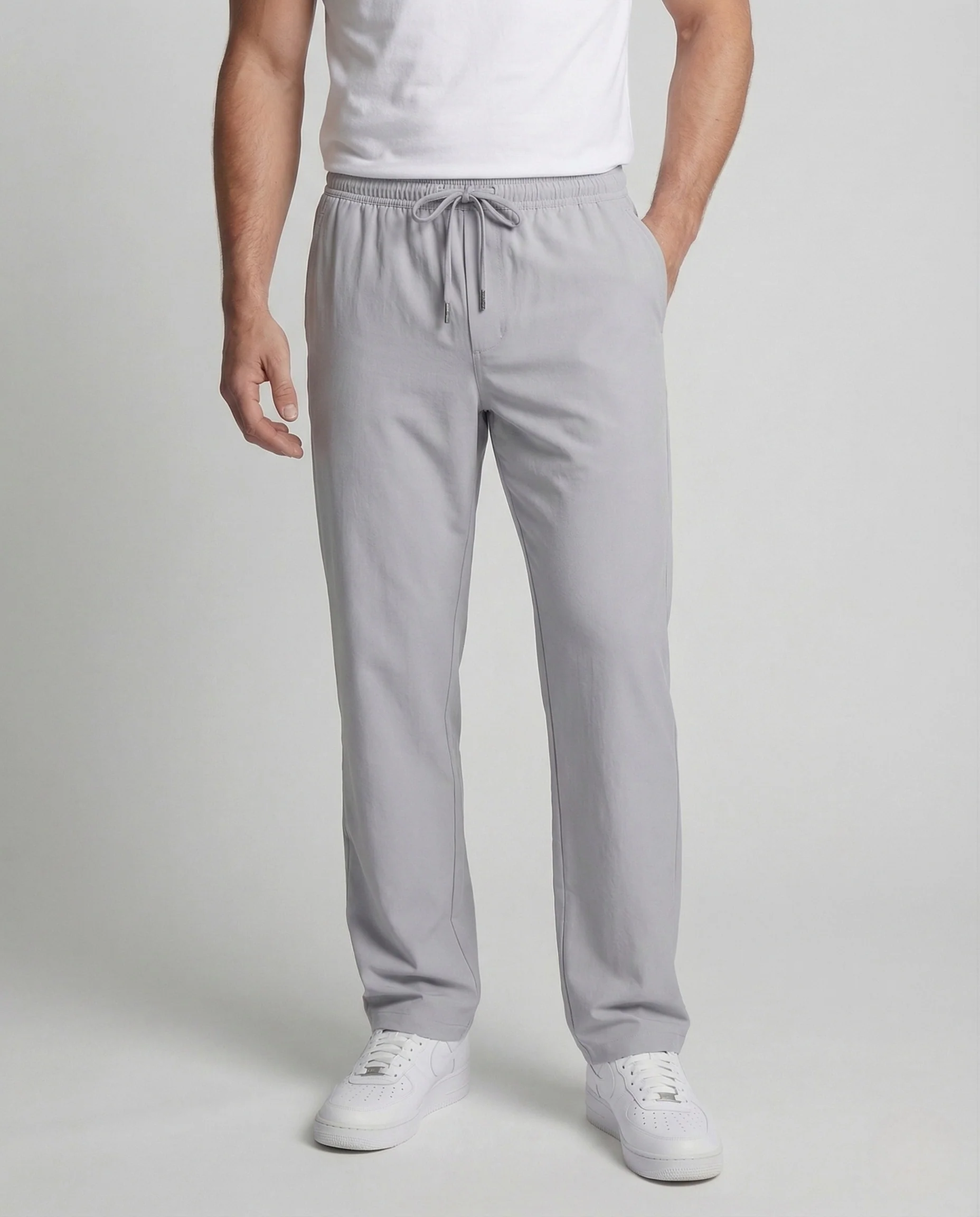 Herren Freizeithose aus Mikrofaser mit Tunnelzug - Image 2
