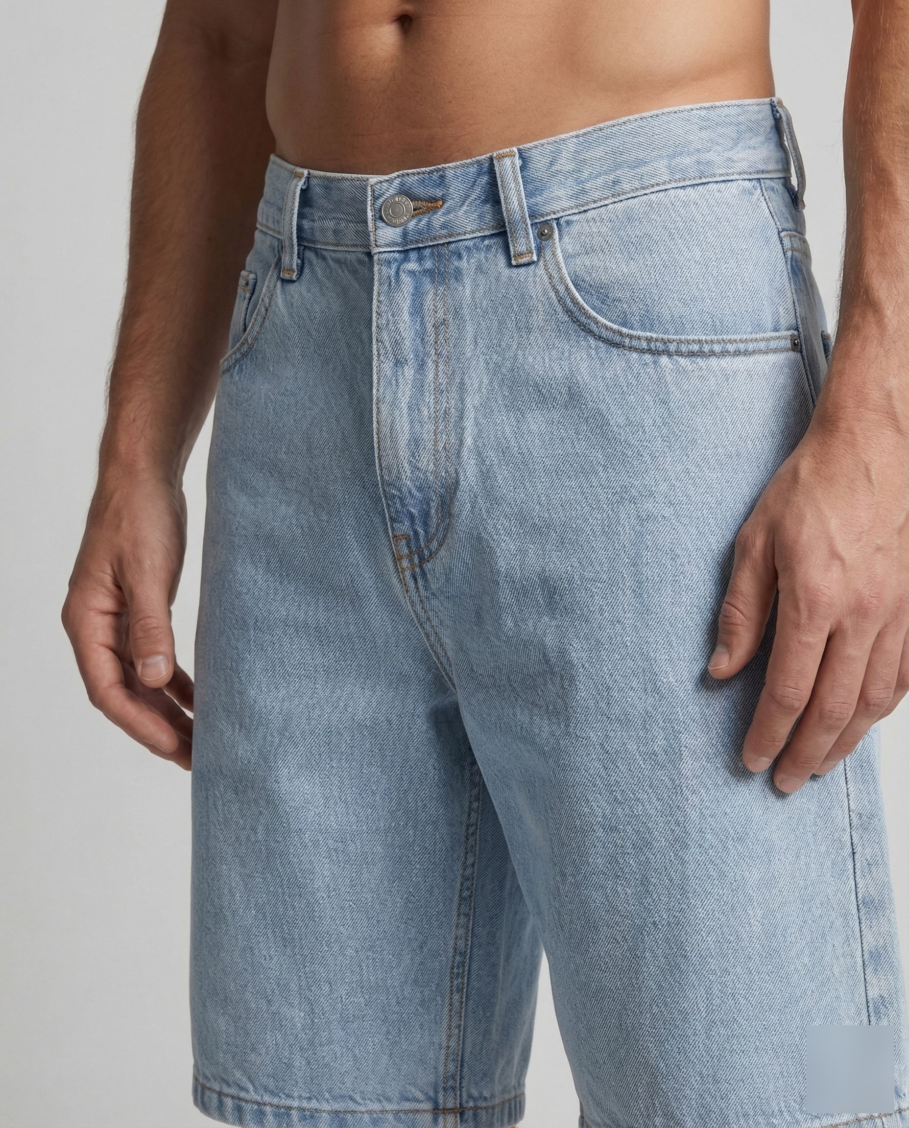 Herren Jeans Bermuda Shorts - Image 3