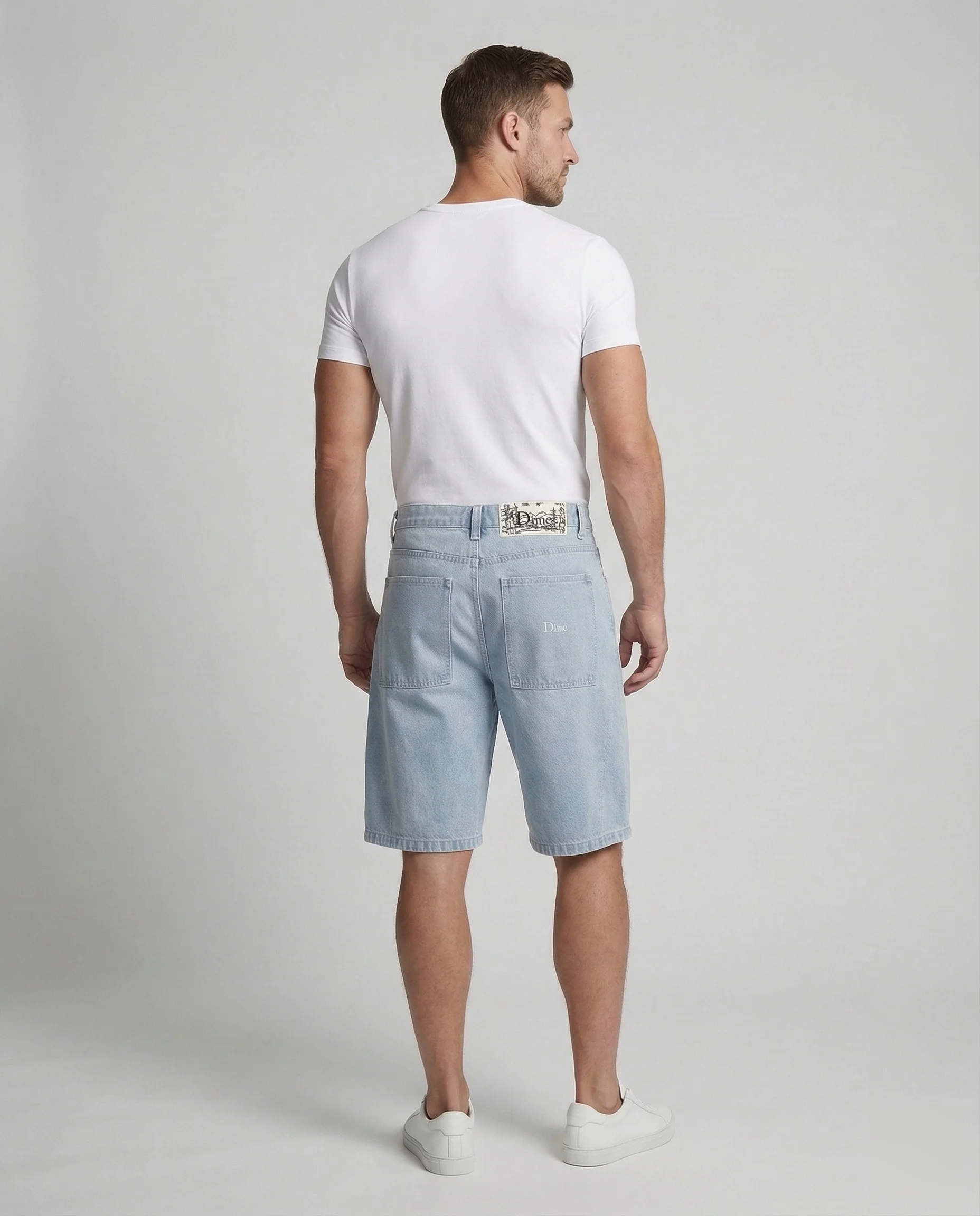 Herren Jeans Bermuda Shorts - Image 4