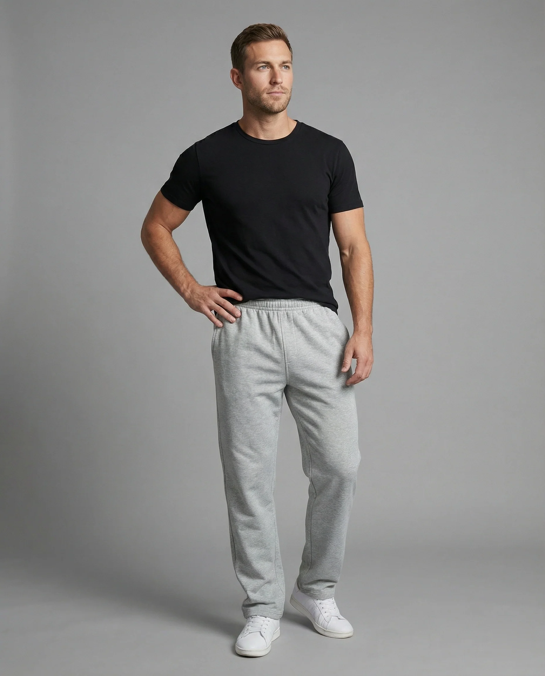 Herren Jogginghose gerade Passform - Image 7