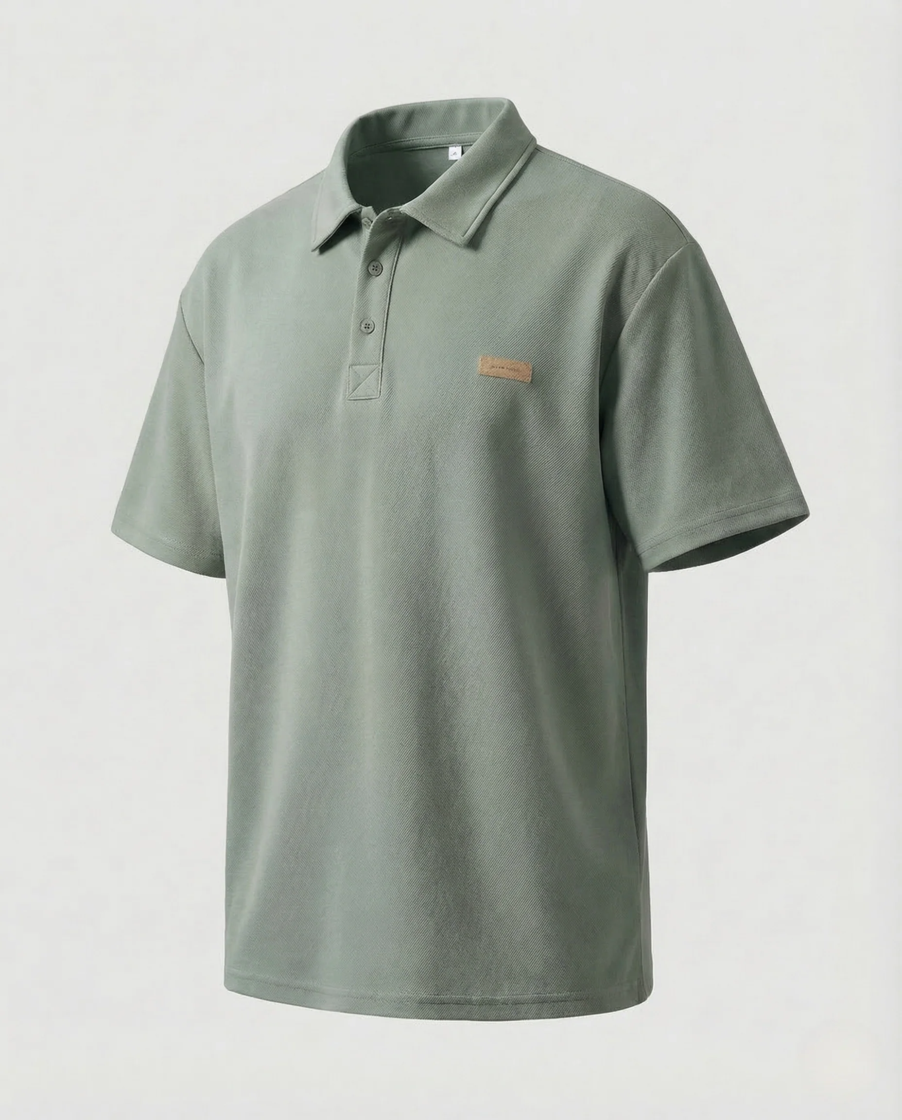 Herren Polo Baumwollpiqué Brustapplikation - Image 7