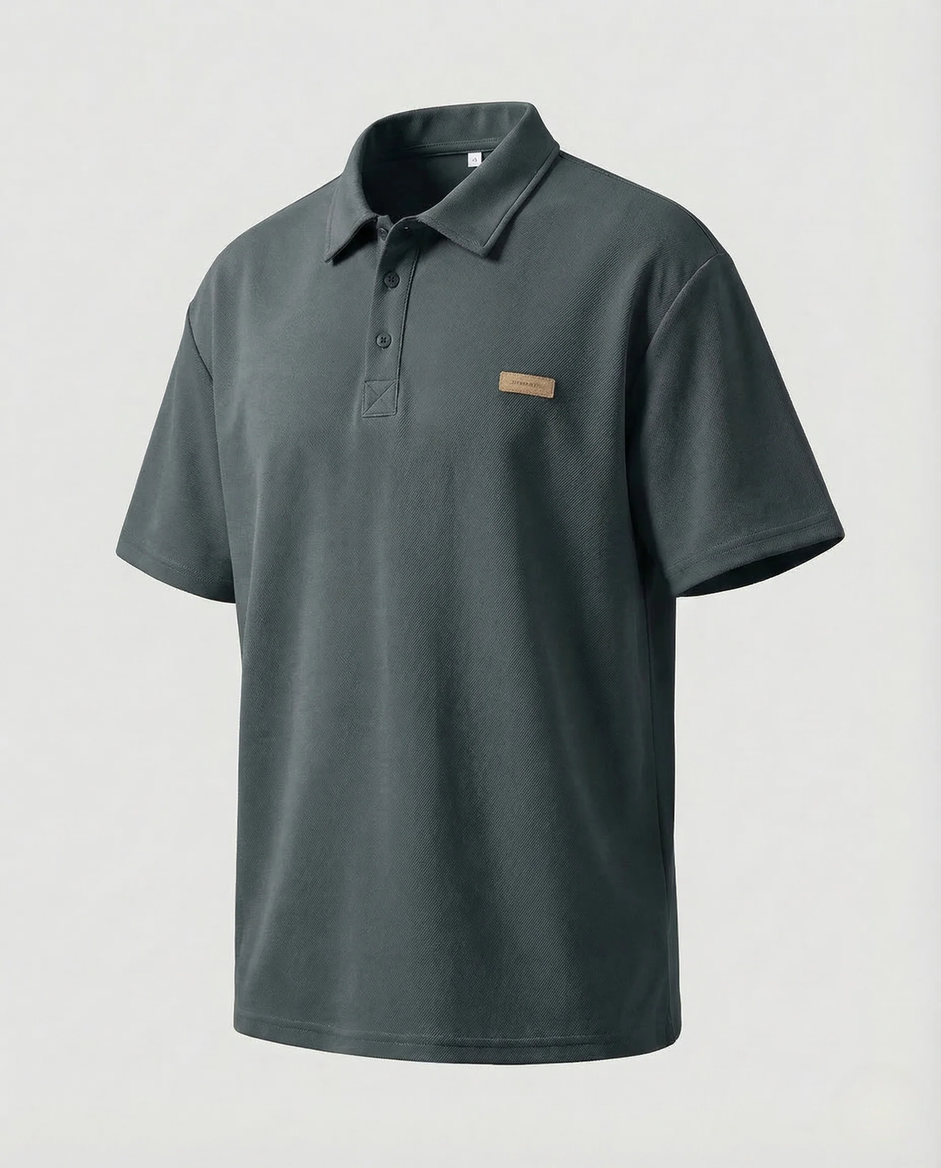 Herren Polo Baumwollpiqué Brustapplikation - Image 9