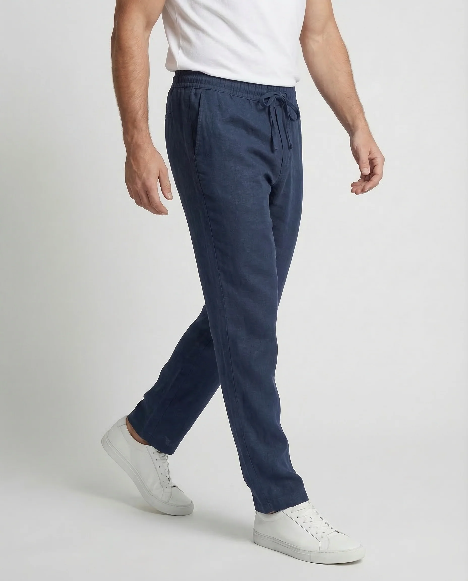 Herren Leinenhose Weit - Image 2
