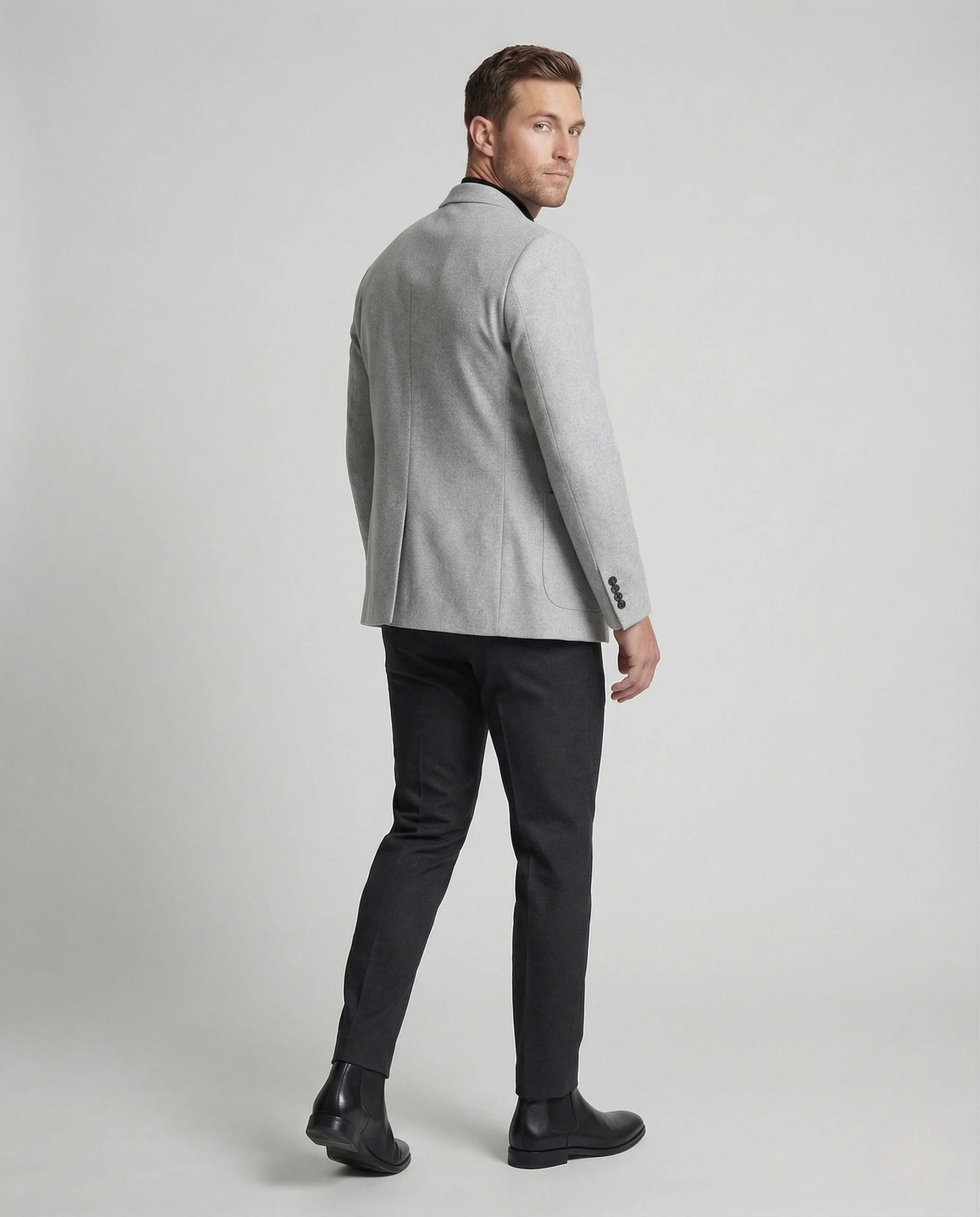 Herren Samt Blazer Thermofutter - Image 4