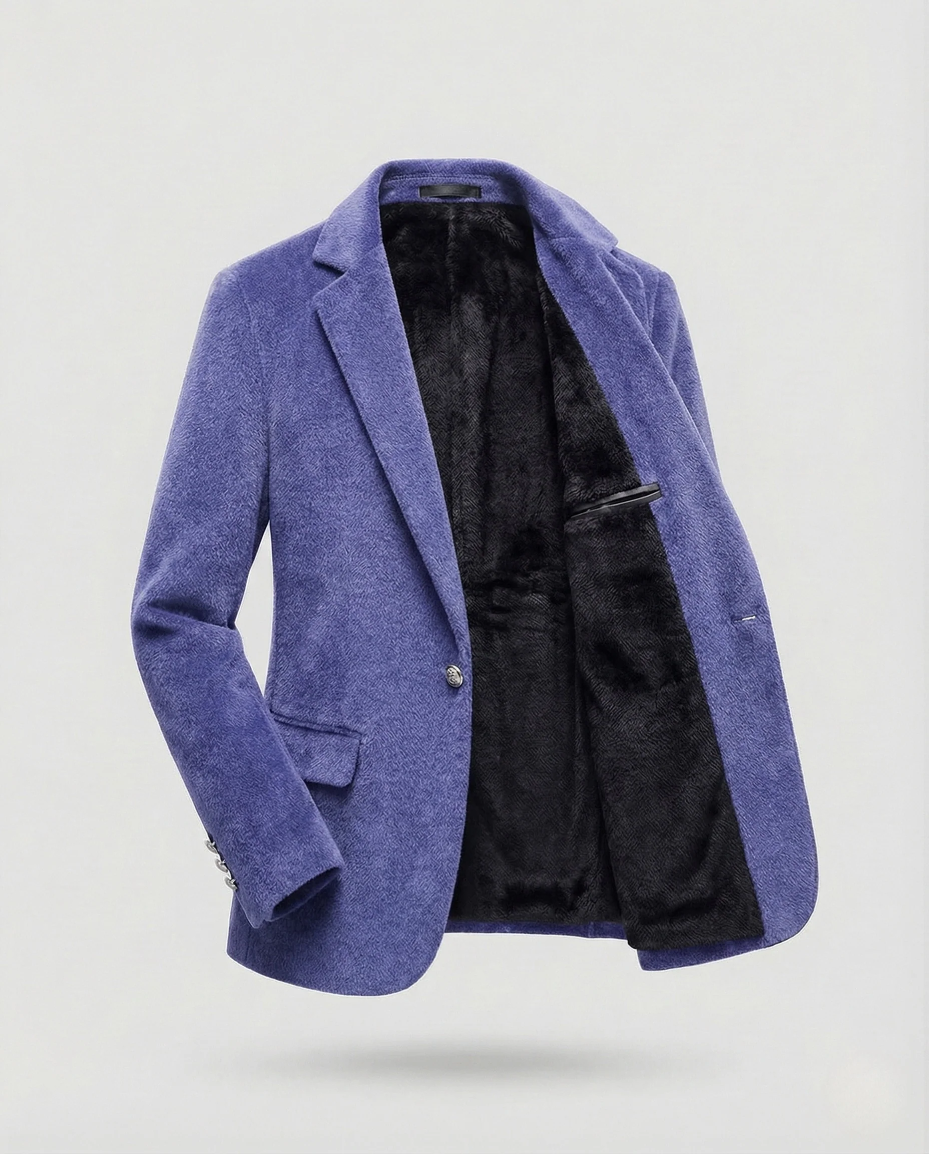 Herren Samt Blazer Thermofutter - Image 8