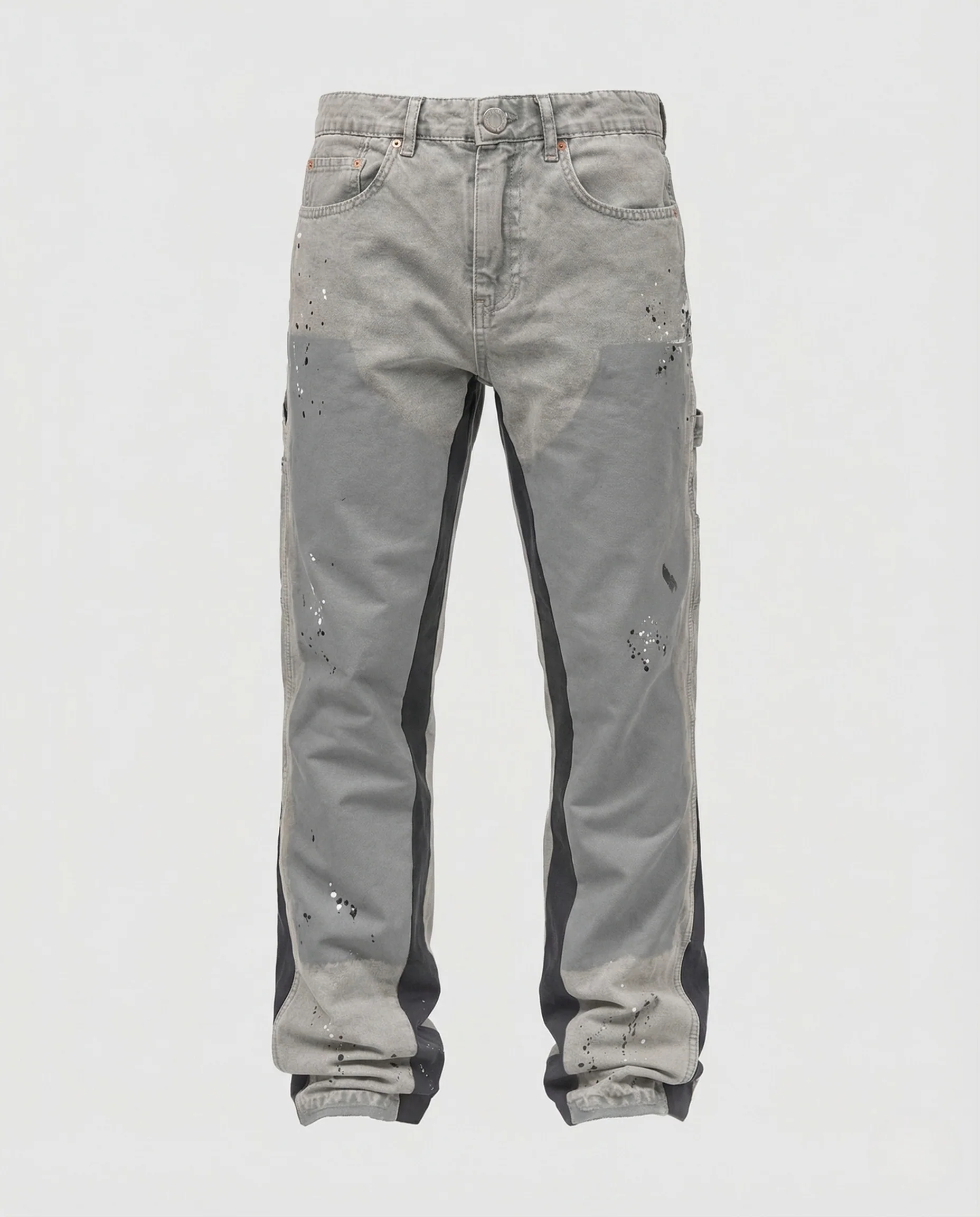 Herren Maler Jeans Handwerkerstil Mehrfachtaschen - Image 3