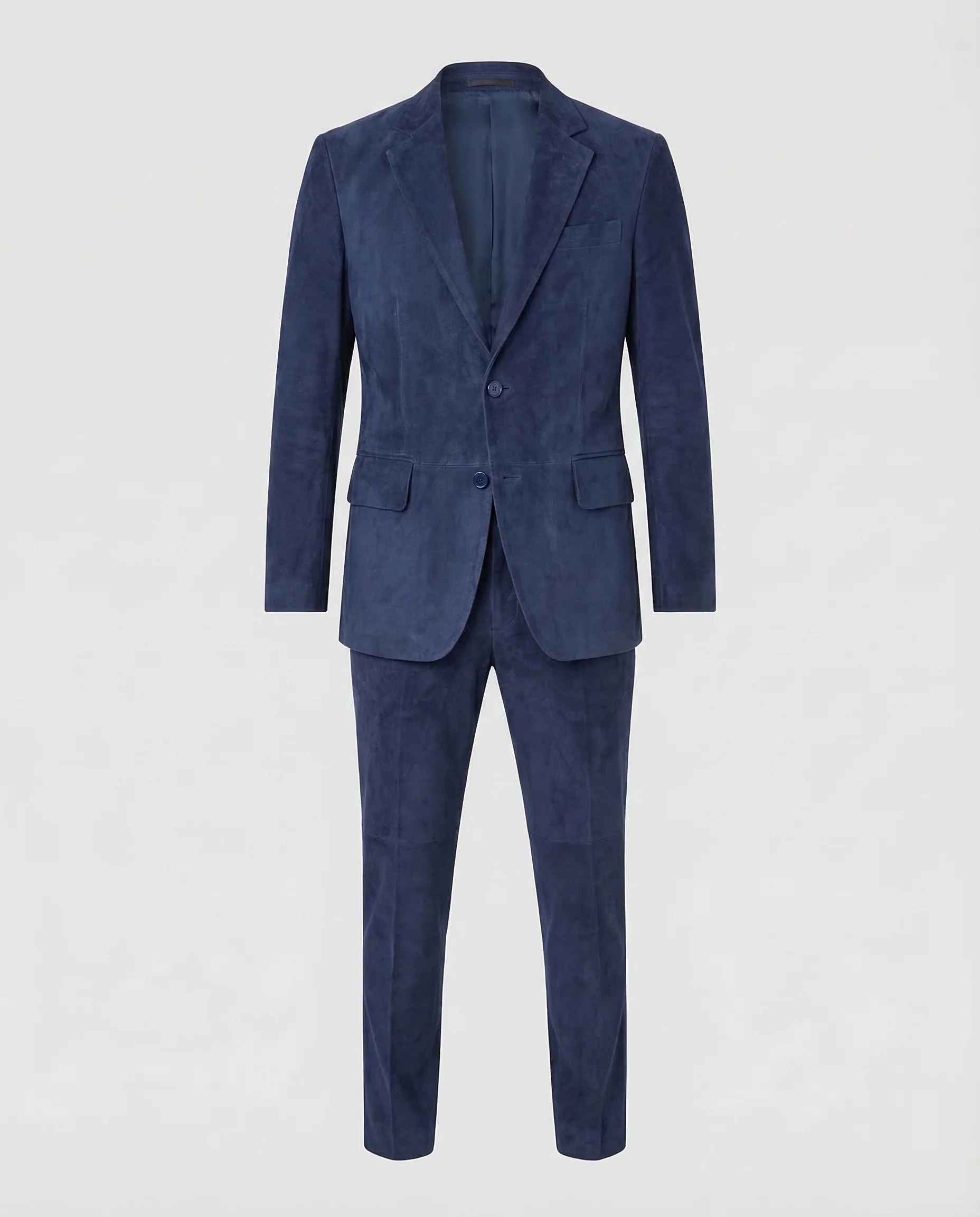 Businessanzug Wollmix Karo Slim Herren - Image 6