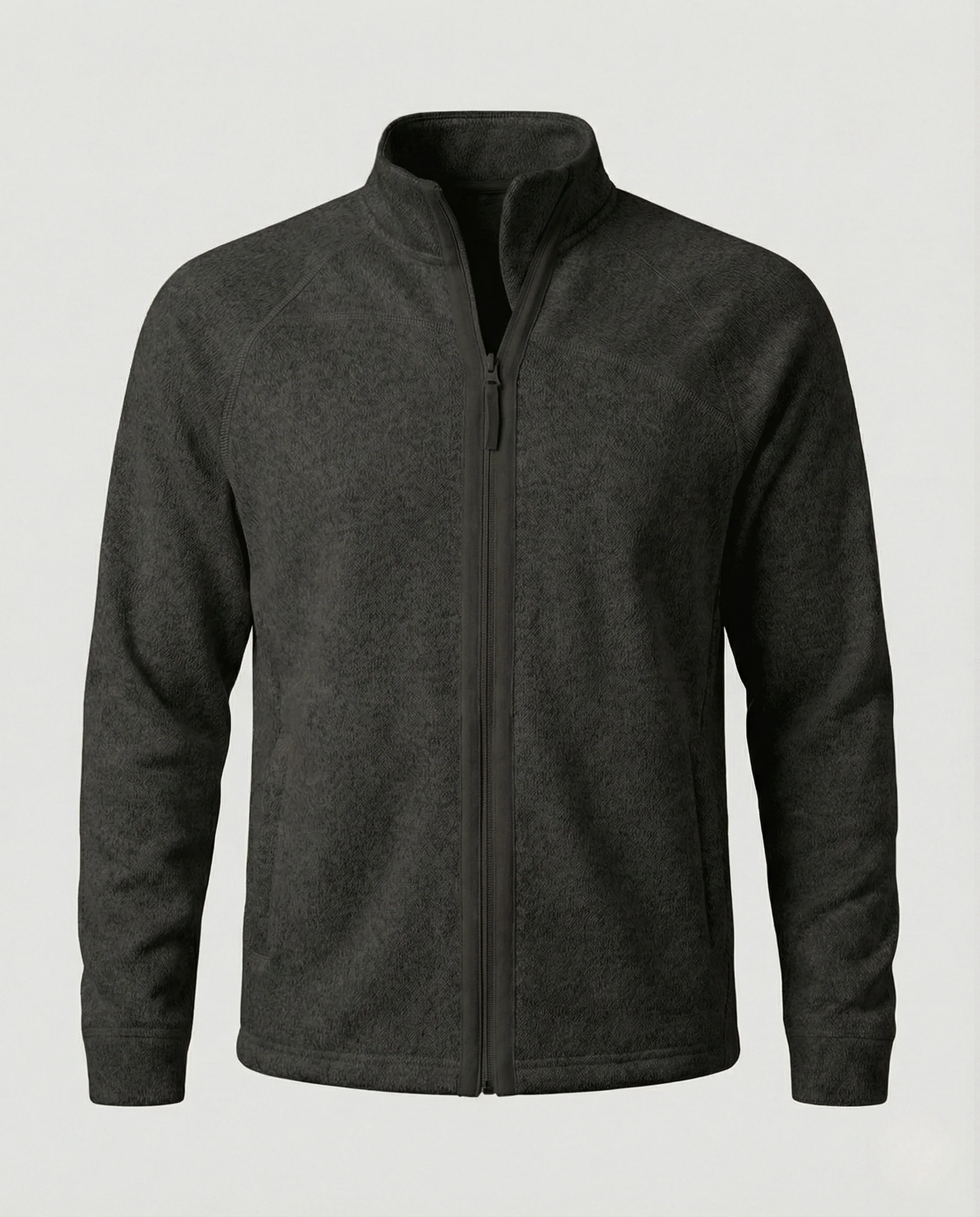 Herren Fleece-Zipjacke mit Stehkragen - Image 7