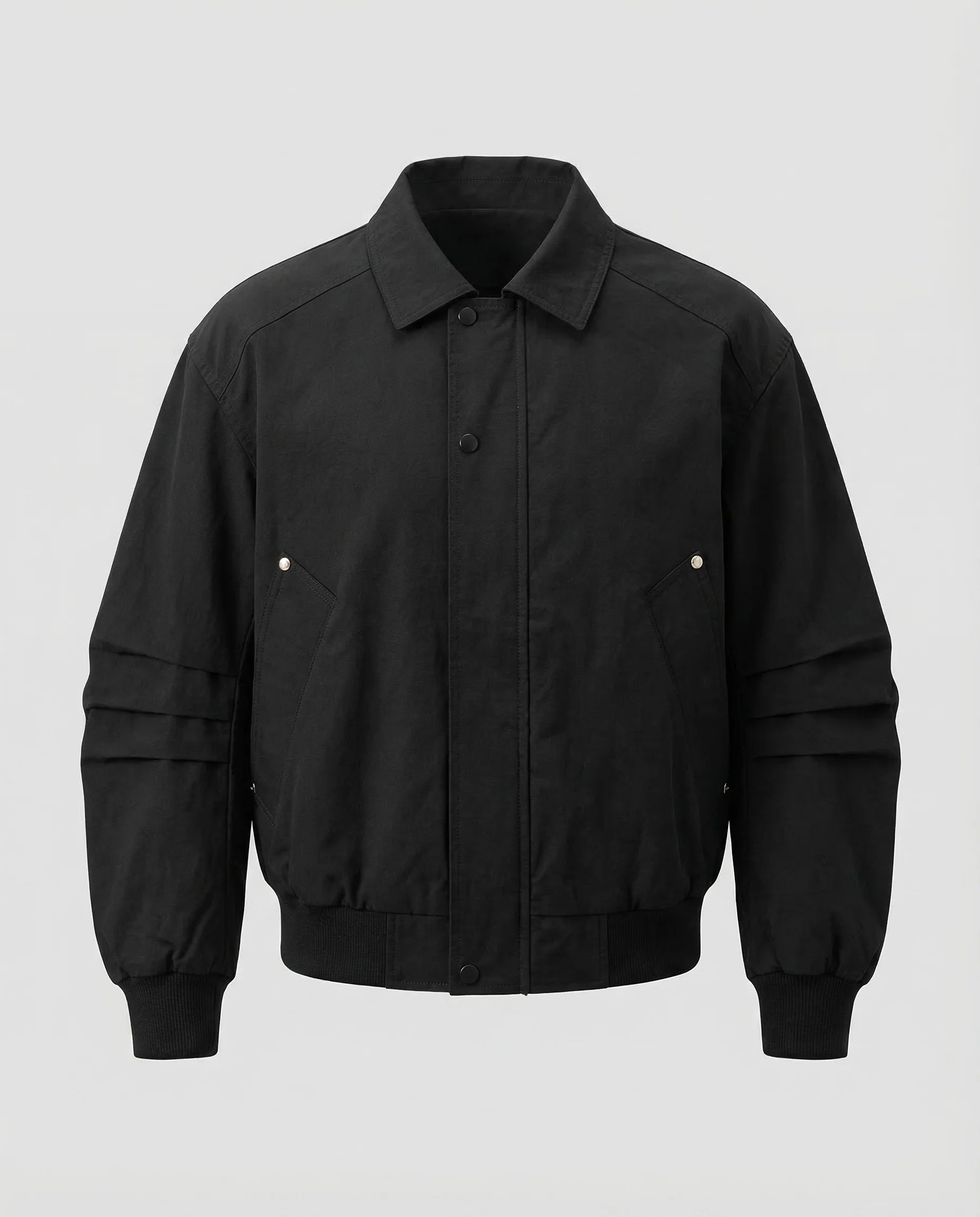 Herren Blouson Minimal Hemdkragen - Image 5