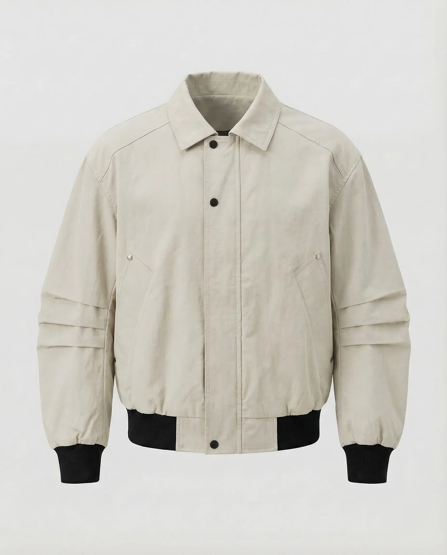 Herren Blouson Minimal Hemdkragen - Image 6