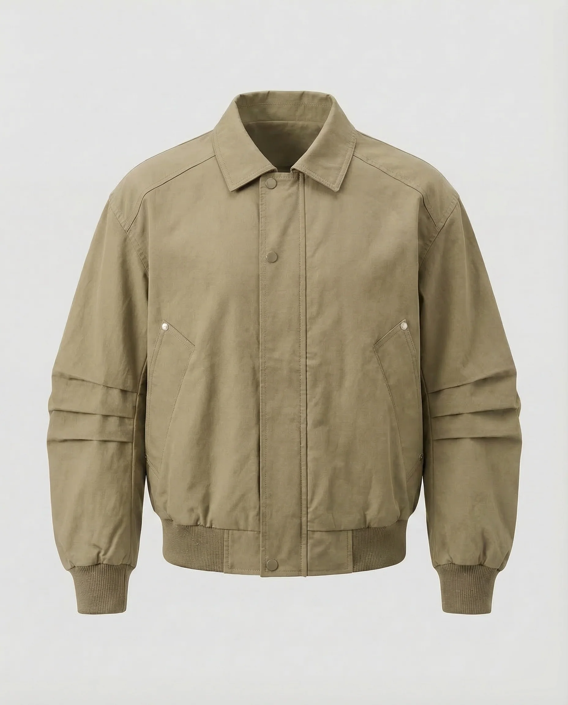 Herren Blouson Minimal Hemdkragen - Image 7