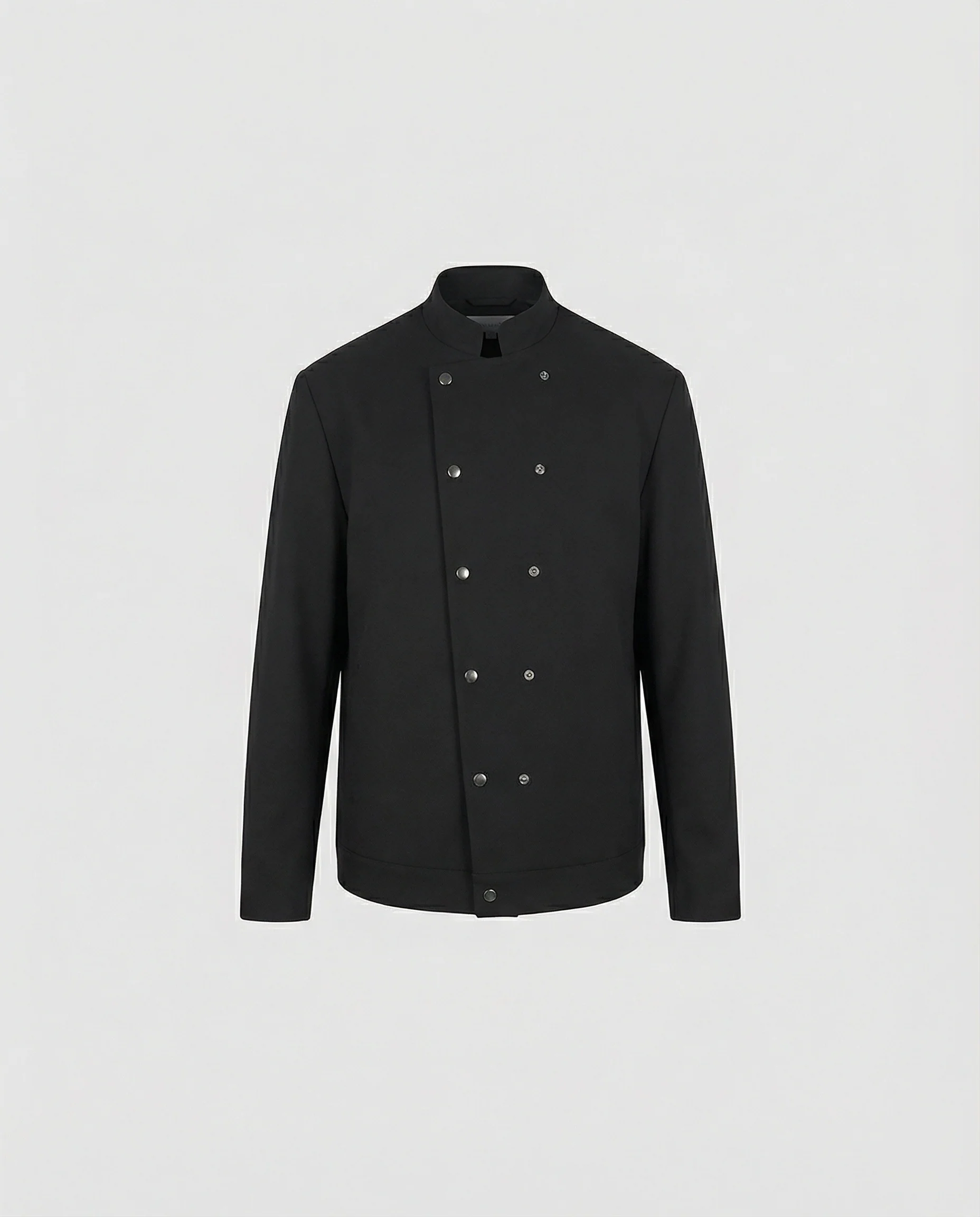 Minimalistischer Oversize-Zweiteiler mit Stehkragenjacke und weiter Anzughose Heidi-Mode - Image 3