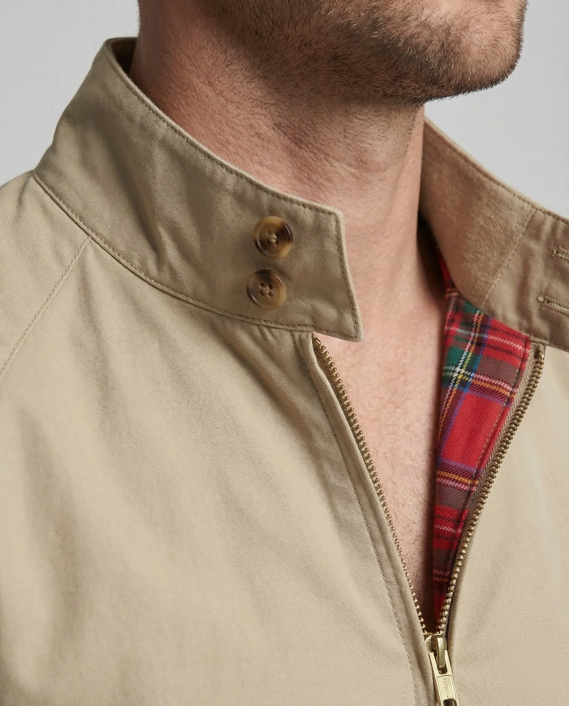 Herren Blousonjacke Kariert - Image 3