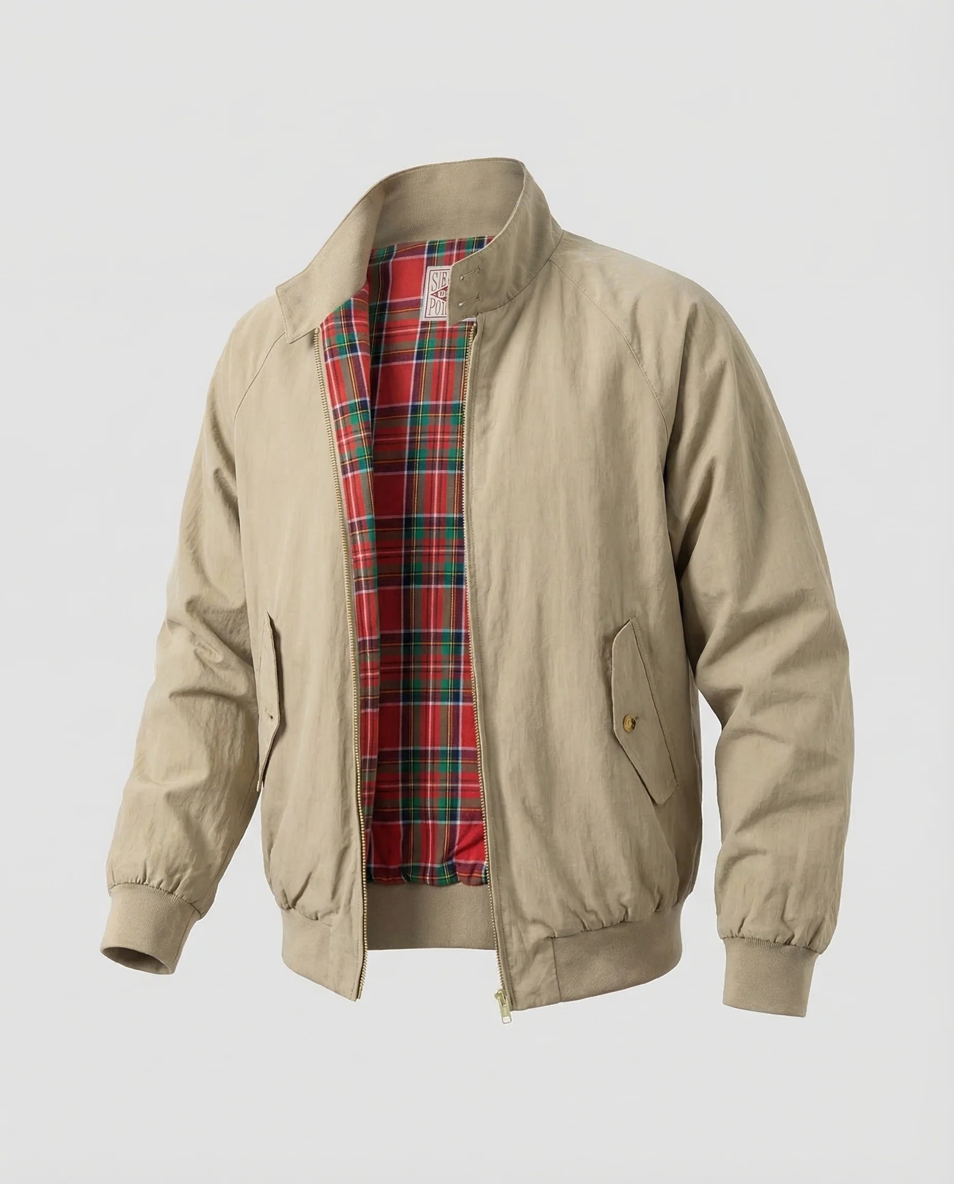 Herren Blousonjacke Kariert - Image 5
